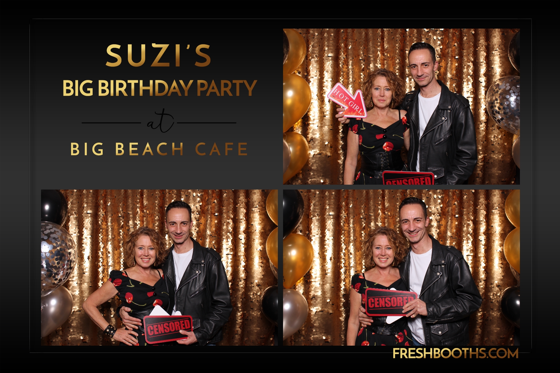 Suzi's Birthday - Classic Open Booth | View more photos from the event at gallery.freshbooths.com/u/FreshBooths/Suzis-Birthday-Classic-Open-Booth