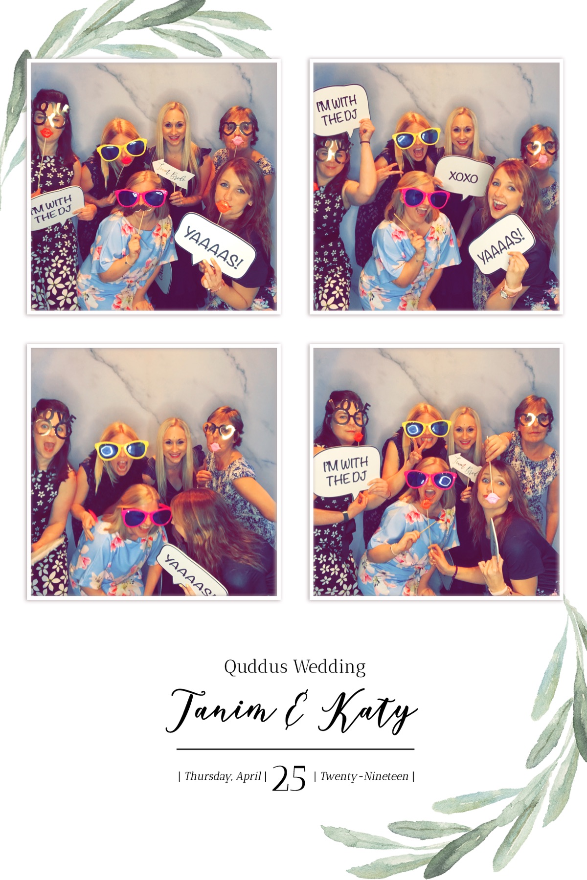 Tanim & Katy Wedding - GIF Station | View more photos from the event at gallery.freshbooths.com/u/FreshBooths/Tanim-Katy-Wedding-GIF-Station