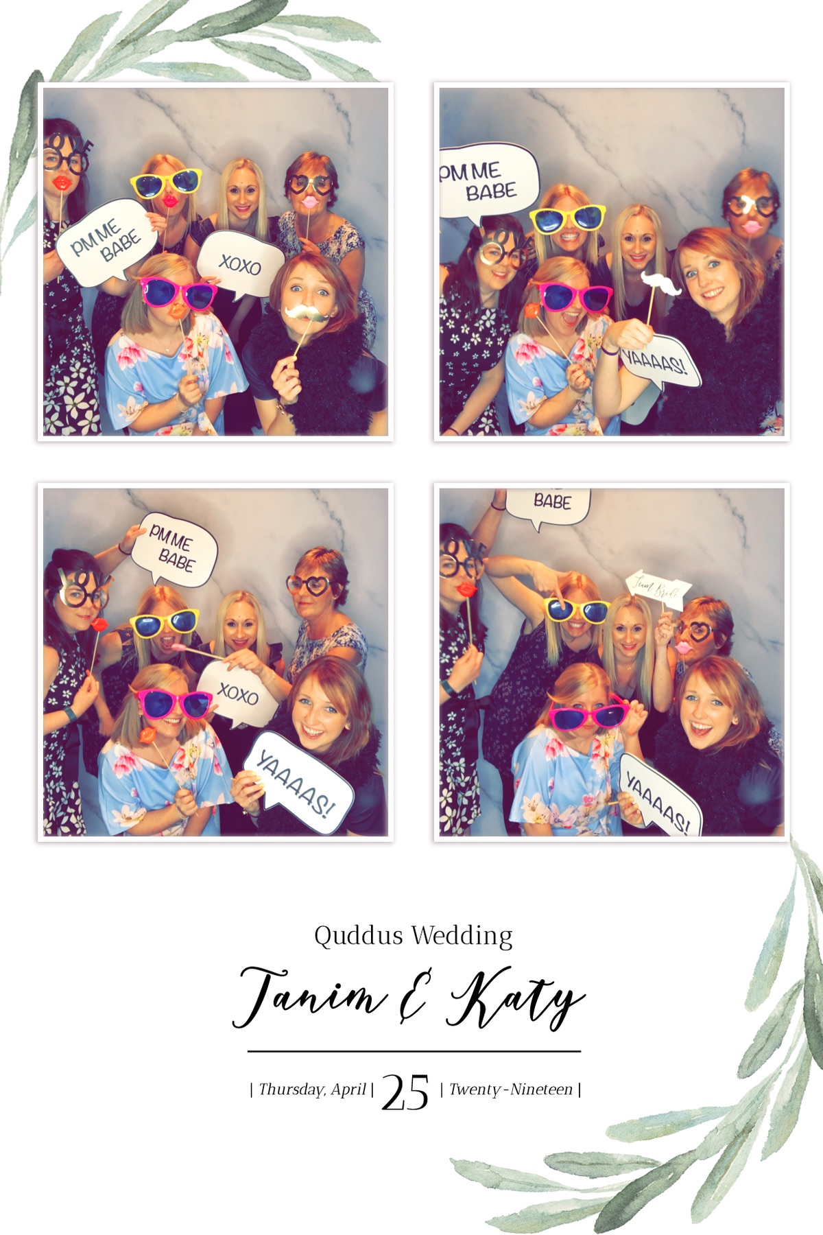Tanim & Katy Wedding - GIF Station | View more photos from the event at gallery.freshbooths.com/u/FreshBooths/Tanim-Katy-Wedding-GIF-Station