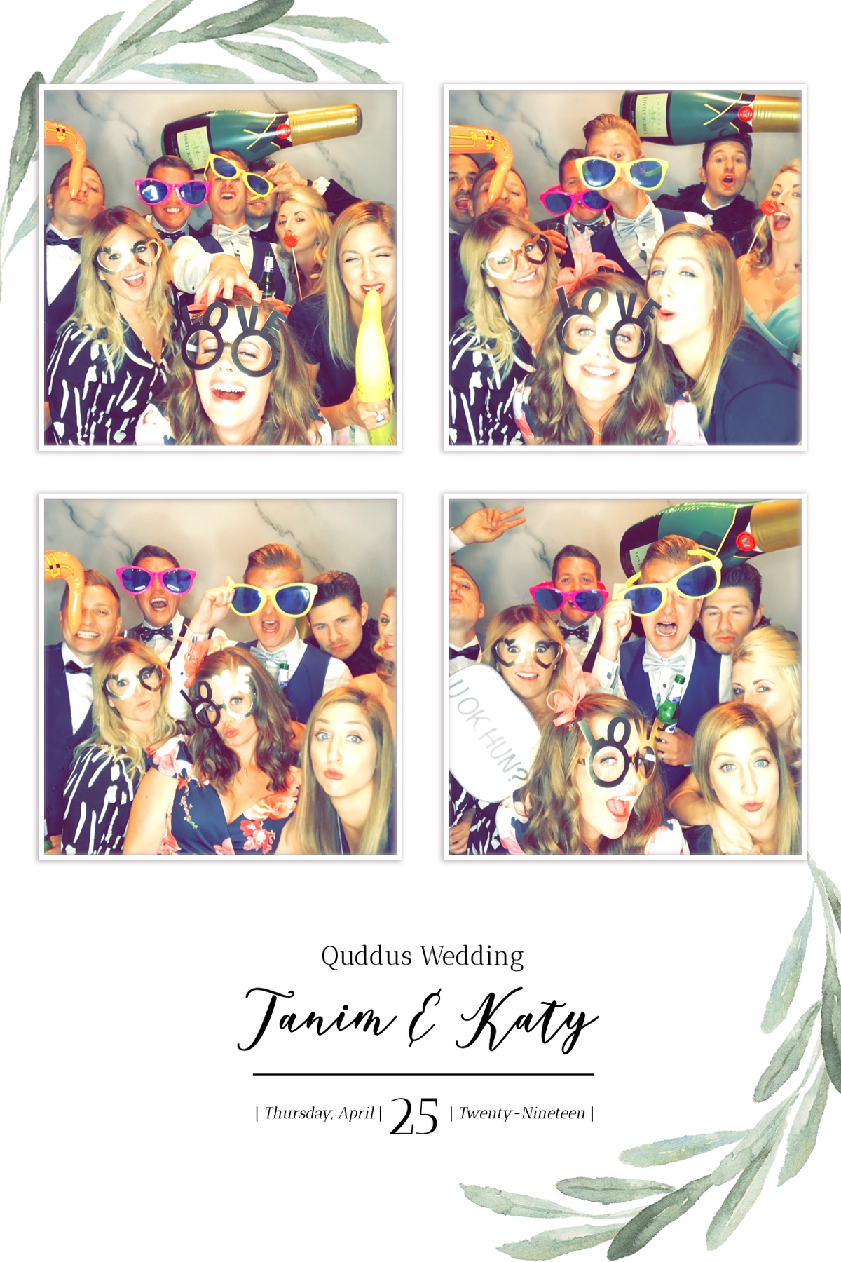Tanim & Katy Wedding - GIF Station | View more photos from the event at gallery.freshbooths.com/u/FreshBooths/Tanim-Katy-Wedding-GIF-Station