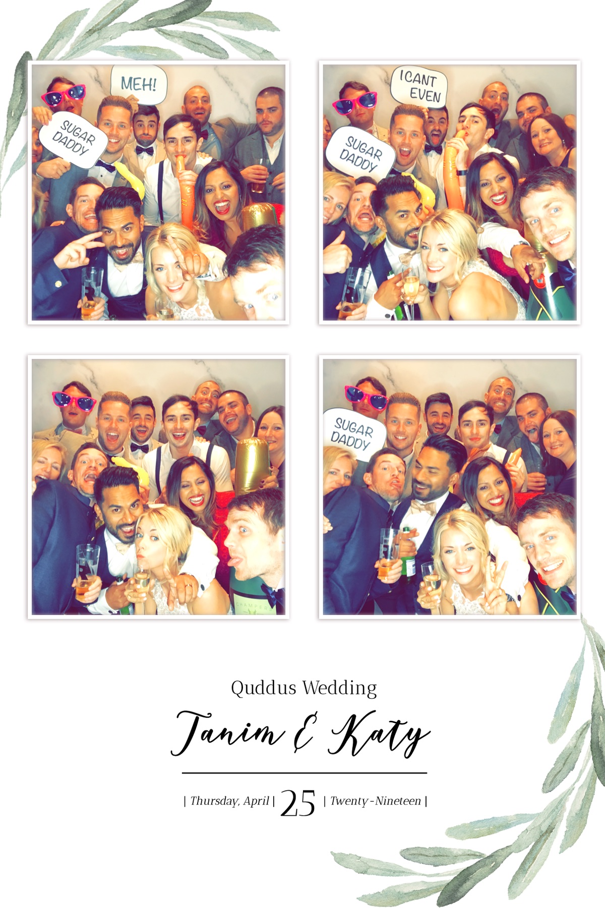 Tanim & Katy Wedding - GIF Station | View more photos from the event at gallery.freshbooths.com/u/FreshBooths/Tanim-Katy-Wedding-GIF-Station