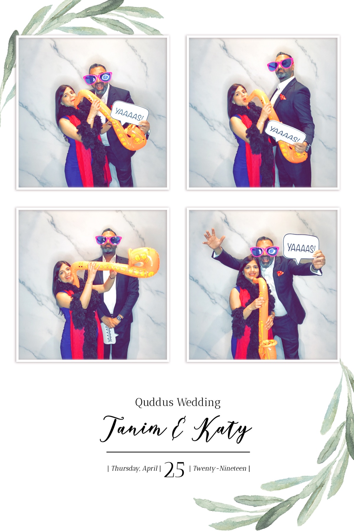 Tanim & Katy Wedding - GIF Station | View more photos from the event at gallery.freshbooths.com/u/FreshBooths/Tanim-Katy-Wedding-GIF-Station
