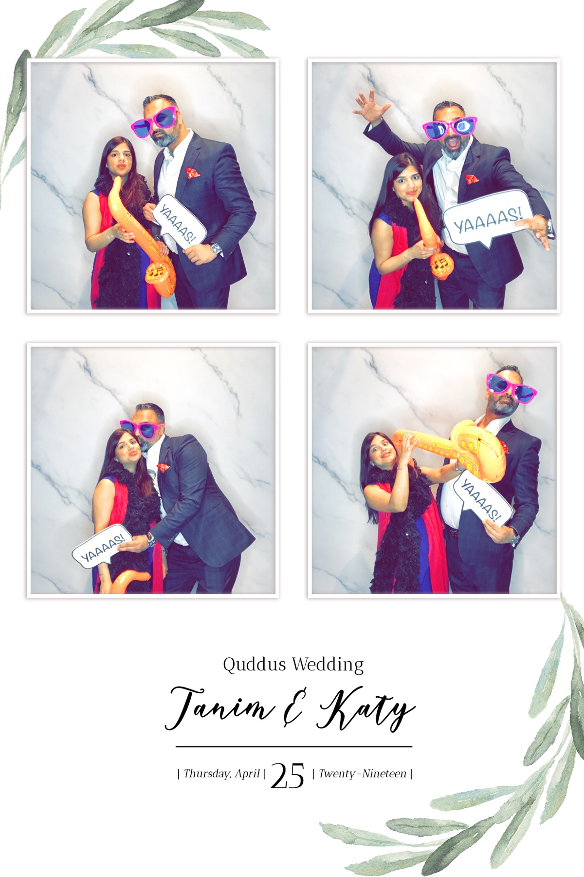 Tanim & Katy Wedding - GIF Station | View more photos from the event at gallery.freshbooths.com/u/FreshBooths/Tanim-Katy-Wedding-GIF-Station