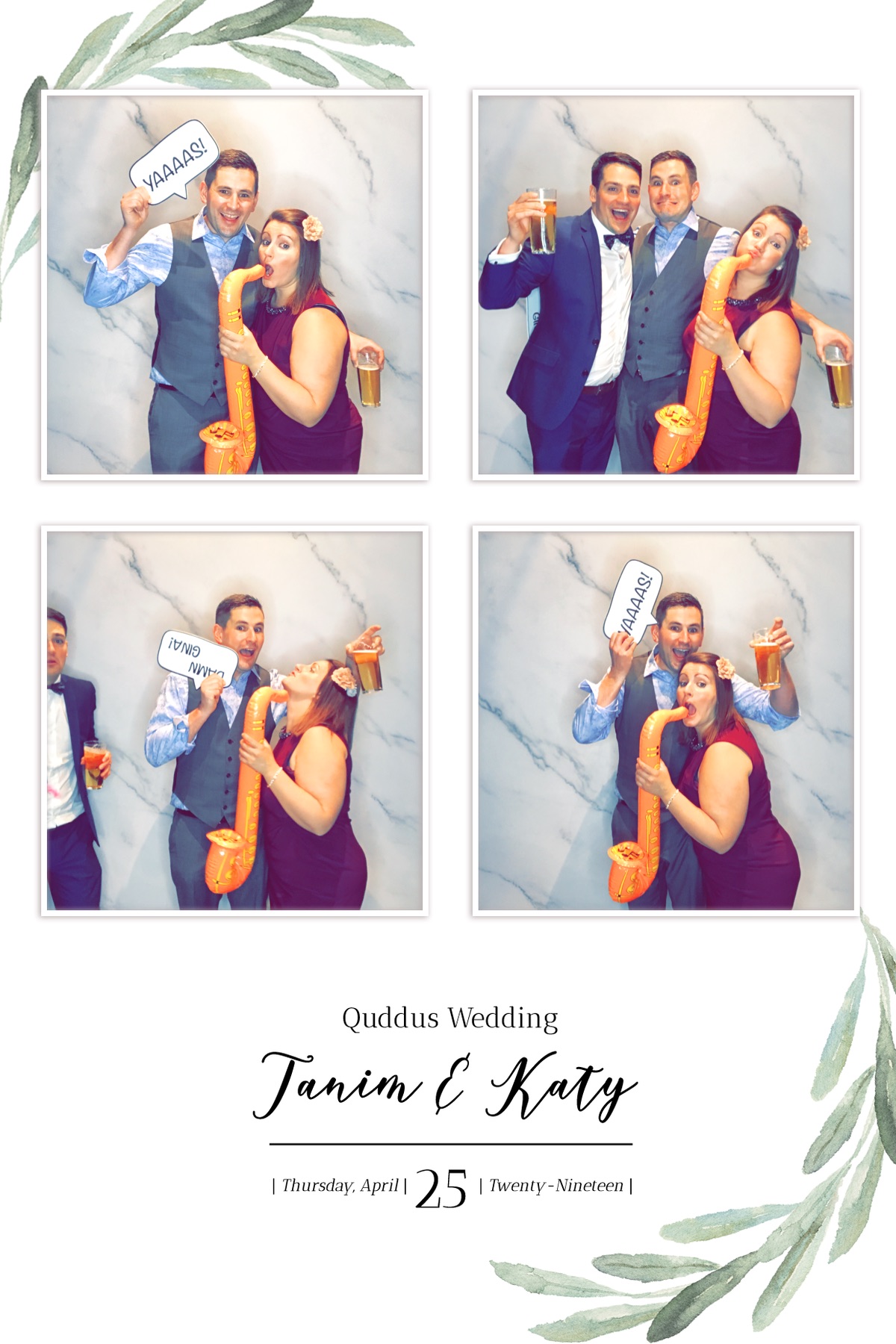 Tanim & Katy Wedding - GIF Station | View more photos from the event at gallery.freshbooths.com/u/FreshBooths/Tanim-Katy-Wedding-GIF-Station