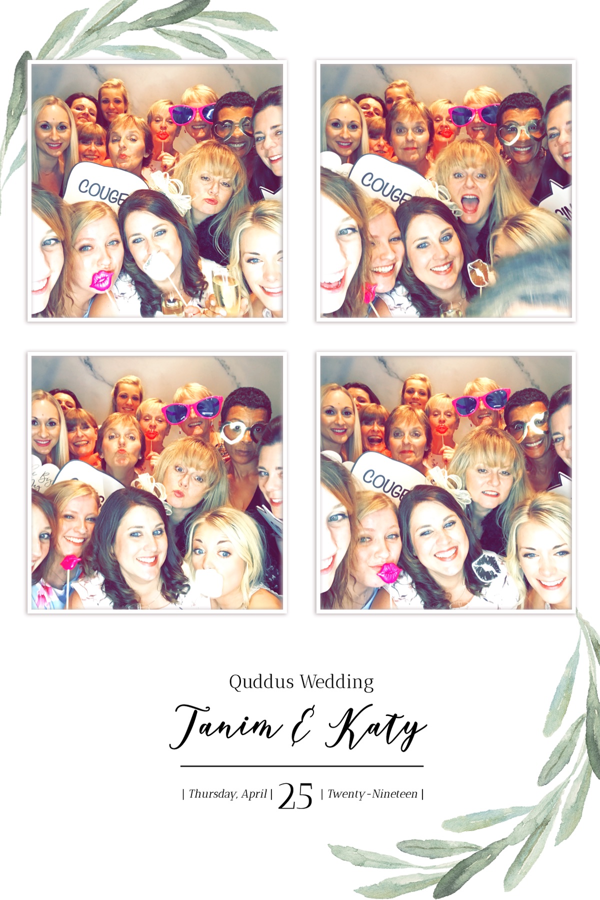 Tanim & Katy Wedding - GIF Station | View more photos from the event at gallery.freshbooths.com/u/FreshBooths/Tanim-Katy-Wedding-GIF-Station
