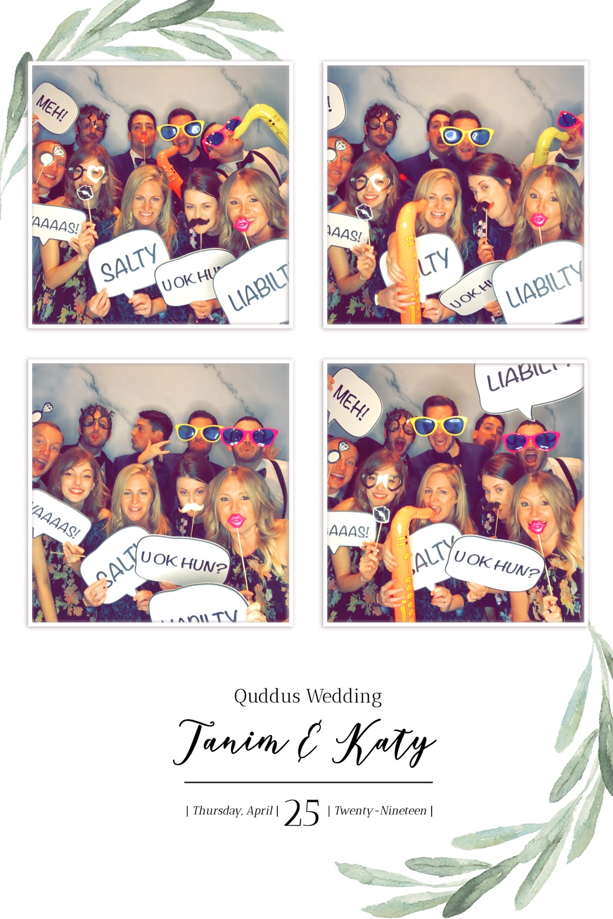 Tanim & Katy Wedding - GIF Station | View more photos from the event at gallery.freshbooths.com/u/FreshBooths/Tanim-Katy-Wedding-GIF-Station