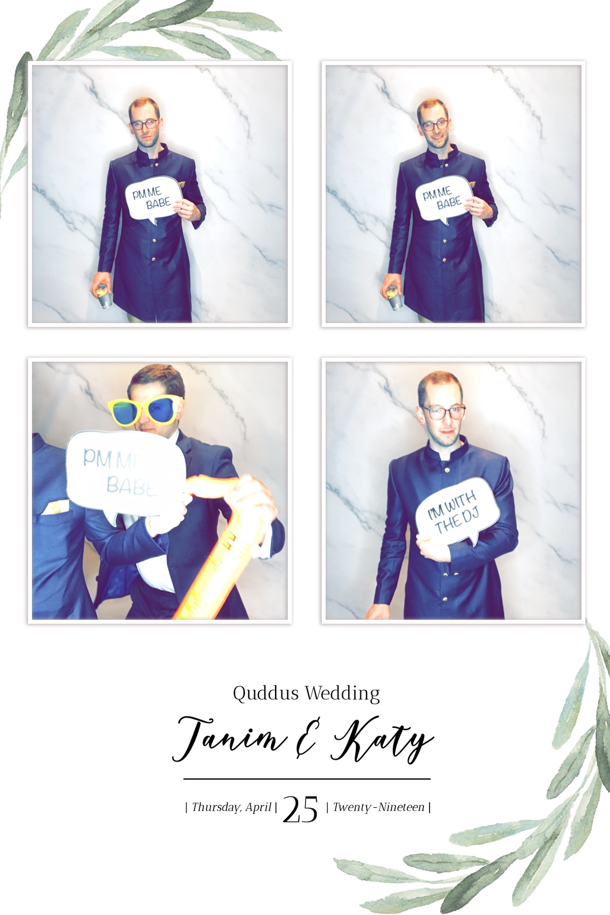Tanim & Katy Wedding - GIF Station | View more photos from the event at gallery.freshbooths.com/u/FreshBooths/Tanim-Katy-Wedding-GIF-Station