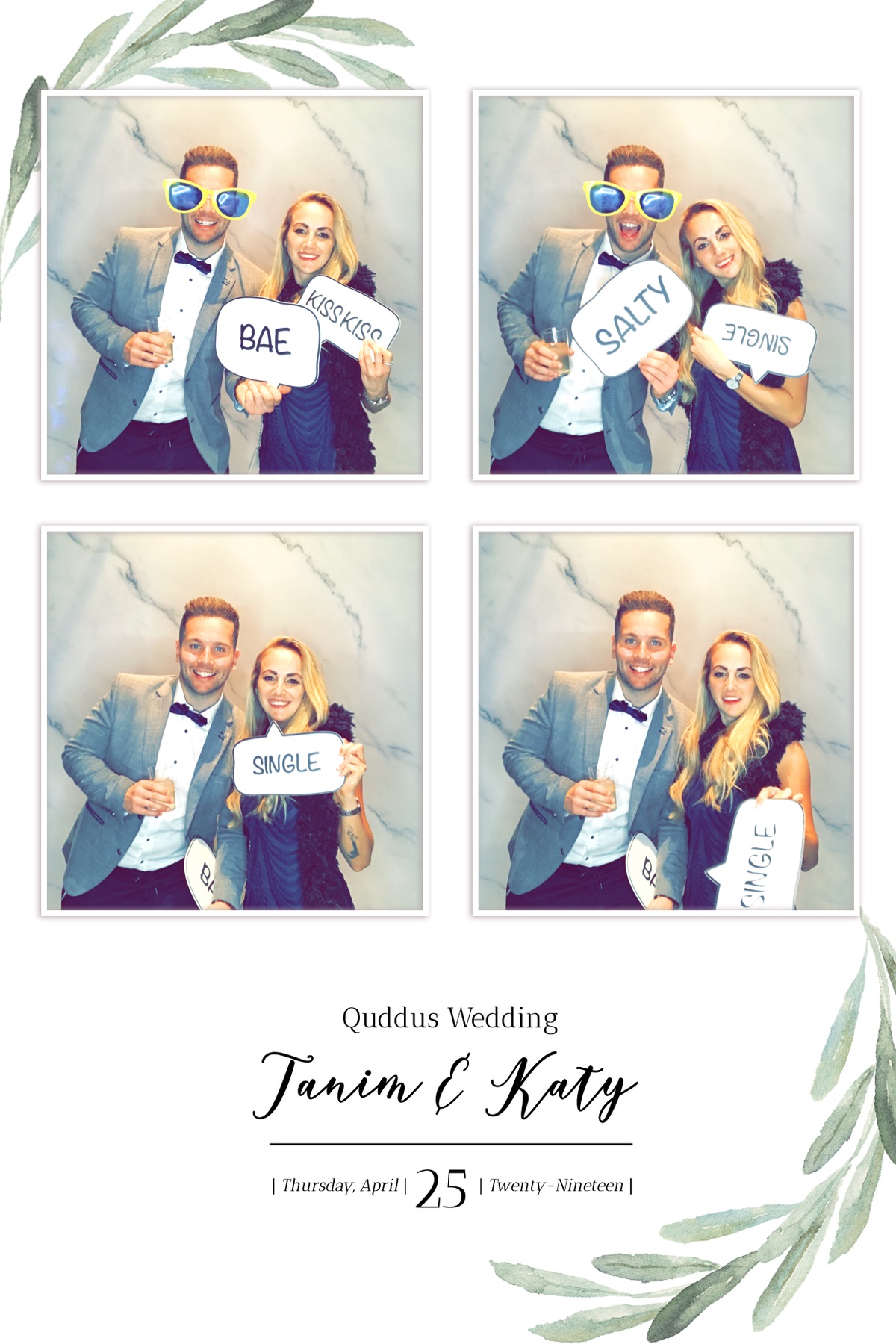 Tanim & Katy Wedding - GIF Station | View more photos from the event at gallery.freshbooths.com/u/FreshBooths/Tanim-Katy-Wedding-GIF-Station