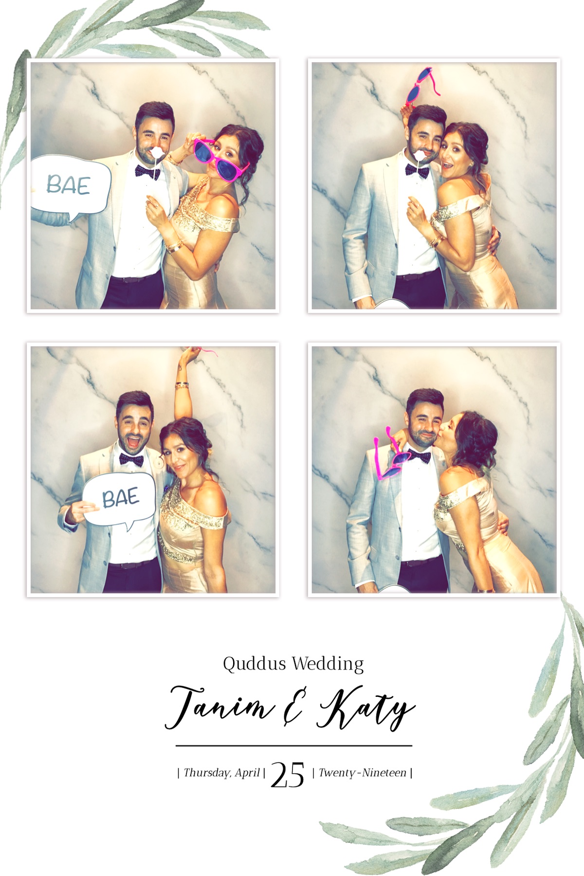 Tanim & Katy Wedding - GIF Station | View more photos from the event at gallery.freshbooths.com/u/FreshBooths/Tanim-Katy-Wedding-GIF-Station
