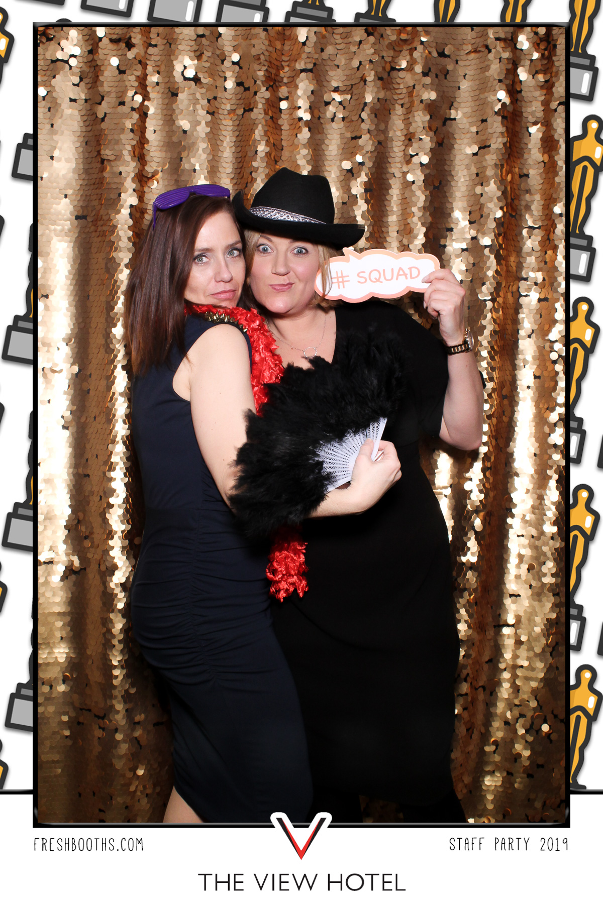 The View Hotel Staff Party 2019 - Selfie Mirror | View more photos from the event at gallery.freshbooths.com/u/FreshBooths/The-View-Hotel-Staff-Party-2019-Selfie-Mirror
