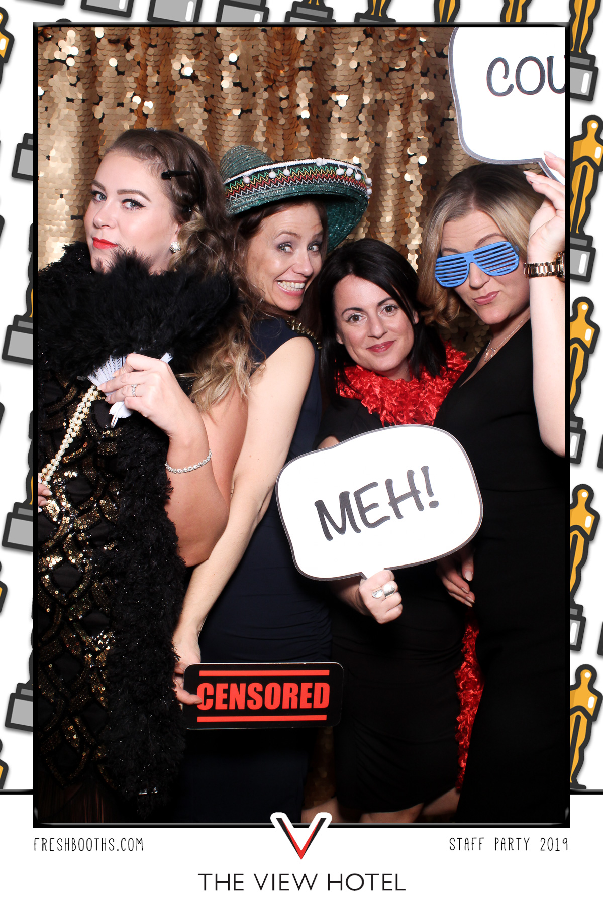 The View Hotel Staff Party 2019 - Selfie Mirror | View more photos from the event at gallery.freshbooths.com/u/FreshBooths/The-View-Hotel-Staff-Party-2019-Selfie-Mirror