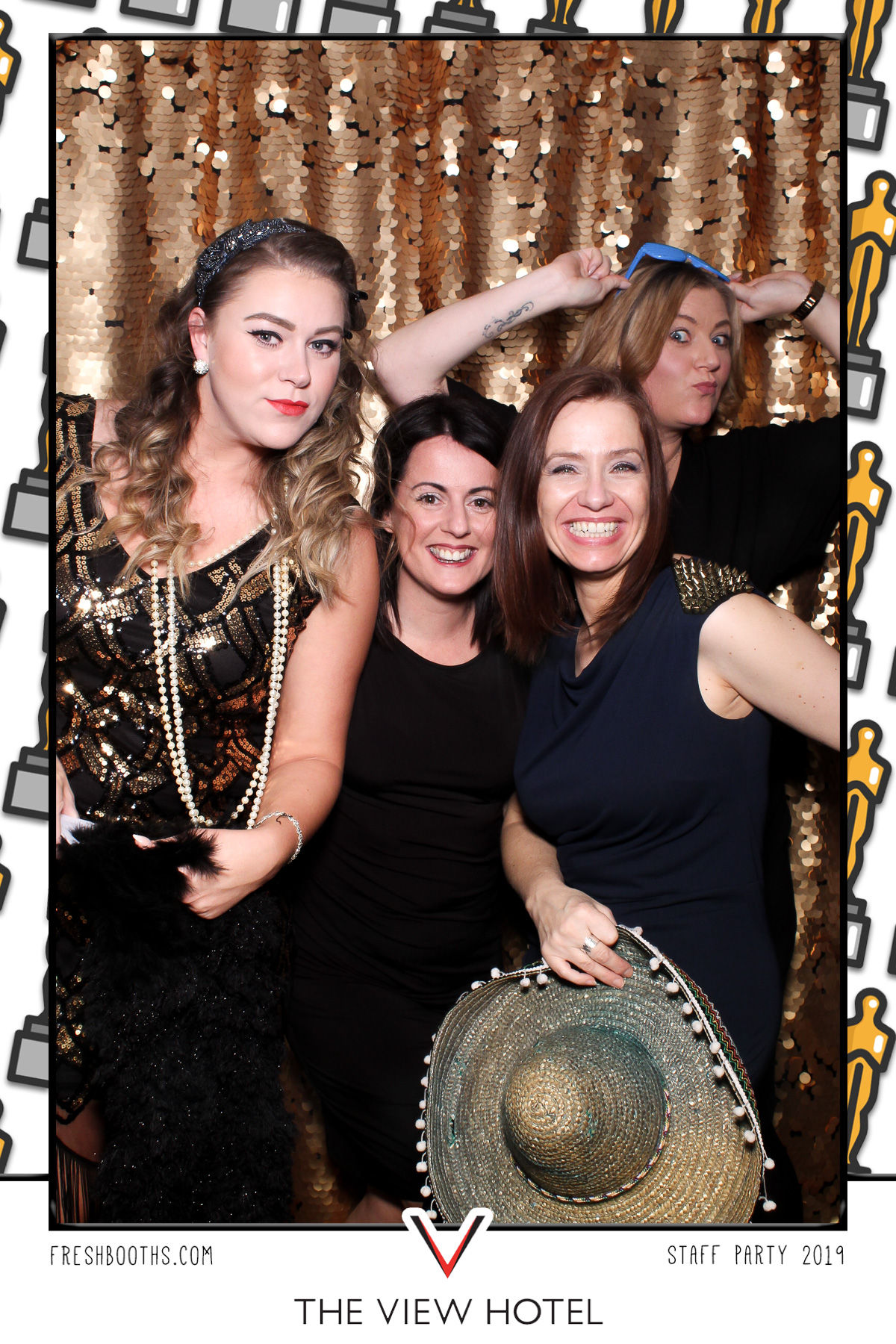 The View Hotel Staff Party 2019 - Selfie Mirror | View more photos from the event at gallery.freshbooths.com/u/FreshBooths/The-View-Hotel-Staff-Party-2019-Selfie-Mirror
