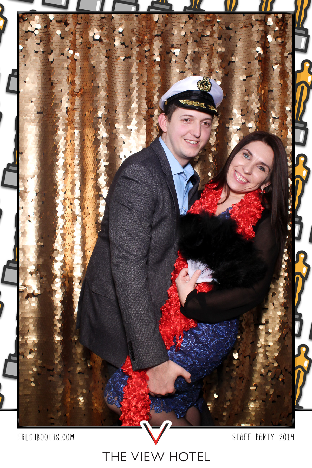 The View Hotel Staff Party 2019 - Selfie Mirror | View more photos from the event at gallery.freshbooths.com/u/FreshBooths/The-View-Hotel-Staff-Party-2019-Selfie-Mirror