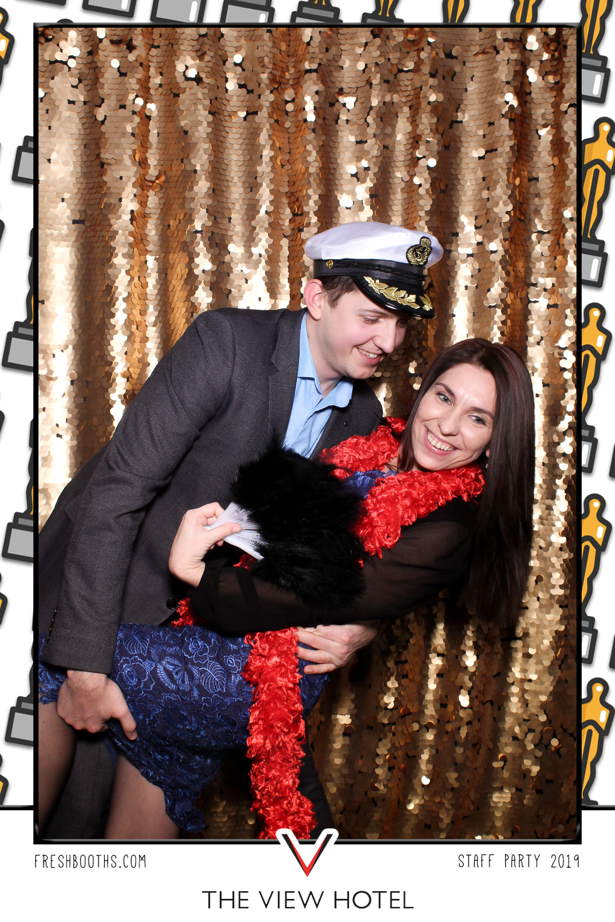 The View Hotel Staff Party 2019 - Selfie Mirror | View more photos from the event at gallery.freshbooths.com/u/FreshBooths/The-View-Hotel-Staff-Party-2019-Selfie-Mirror