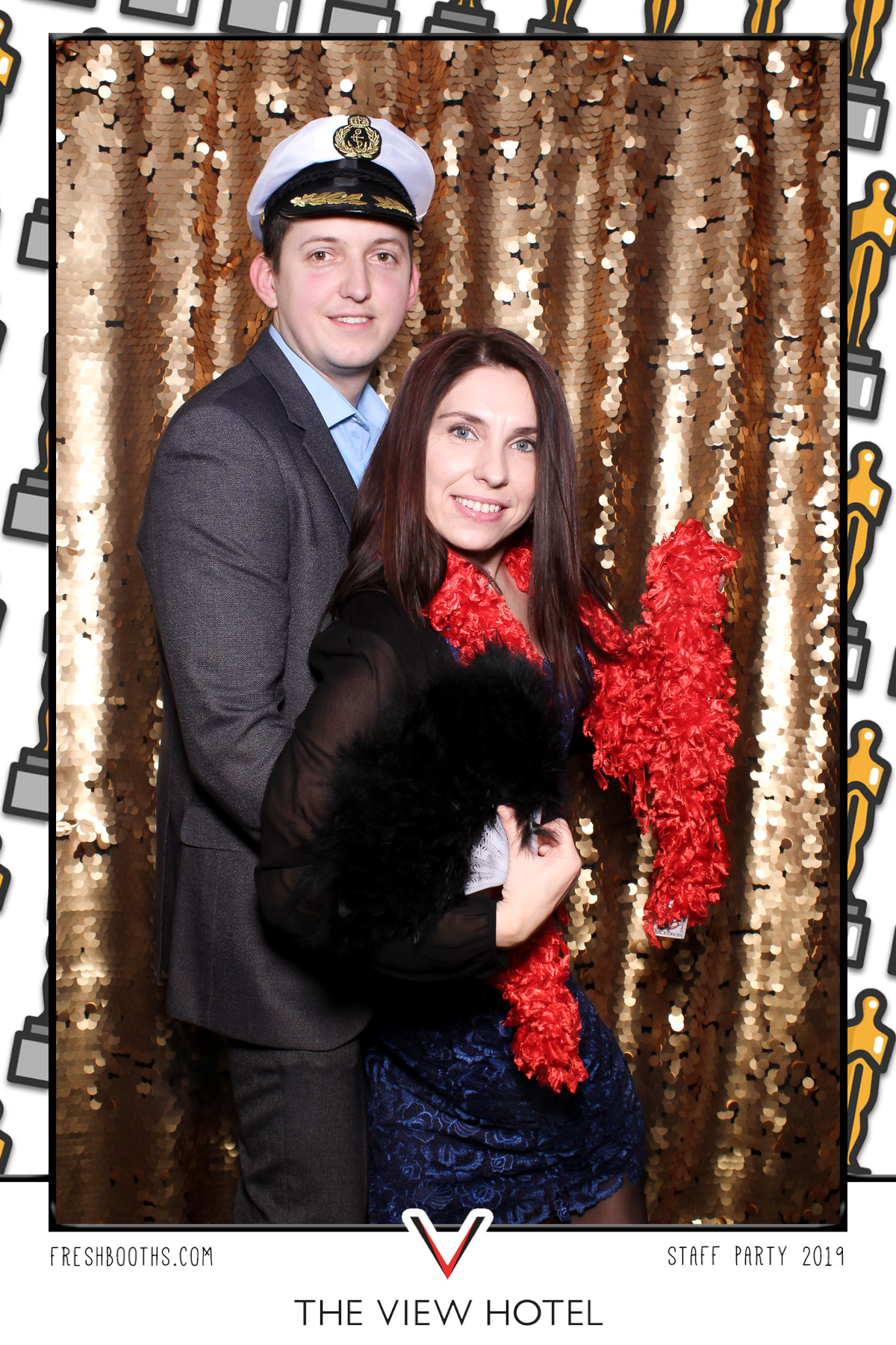 The View Hotel Staff Party 2019 - Selfie Mirror | View more photos from the event at gallery.freshbooths.com/u/FreshBooths/The-View-Hotel-Staff-Party-2019-Selfie-Mirror