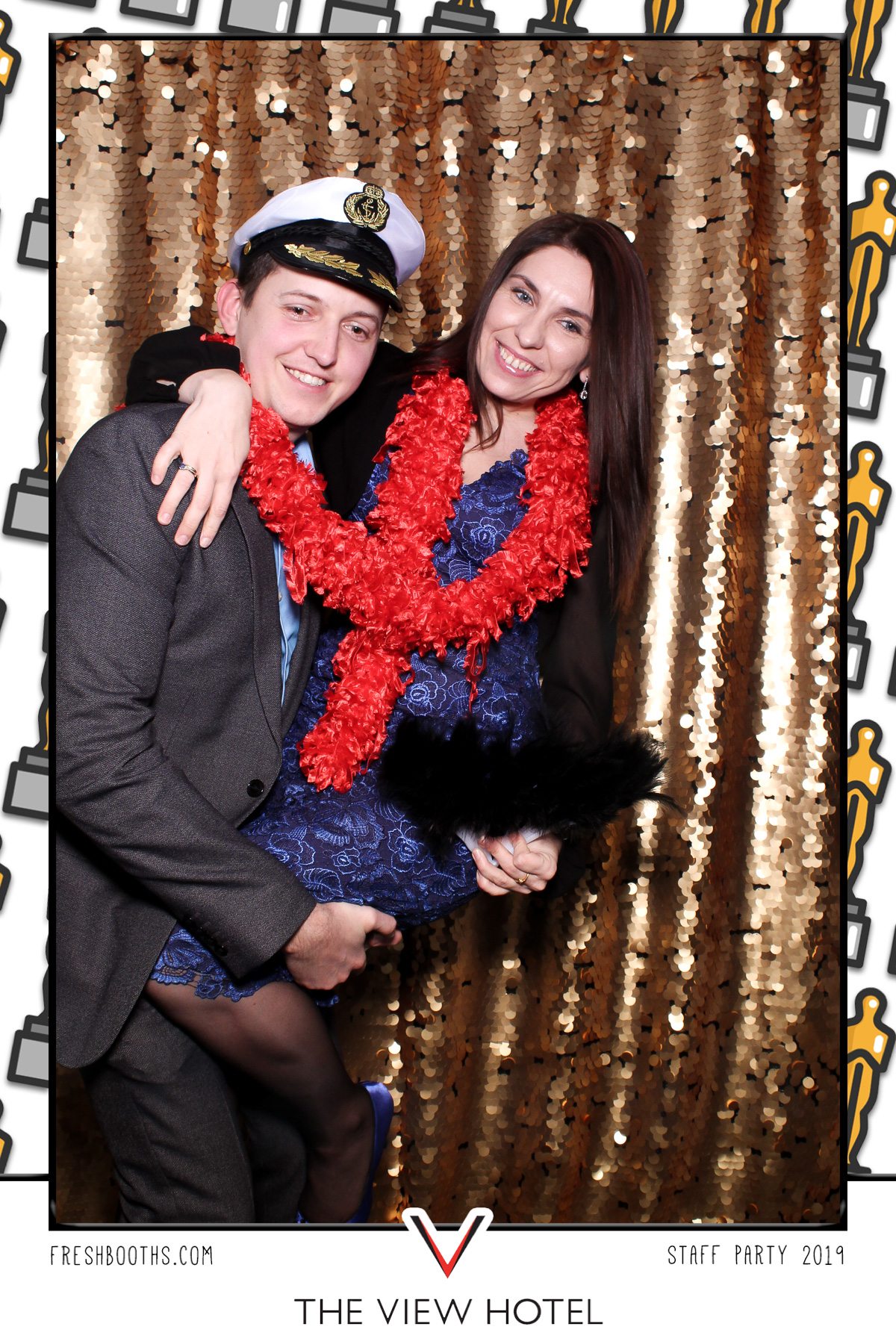 The View Hotel Staff Party 2019 - Selfie Mirror | View more photos from the event at gallery.freshbooths.com/u/FreshBooths/The-View-Hotel-Staff-Party-2019-Selfie-Mirror