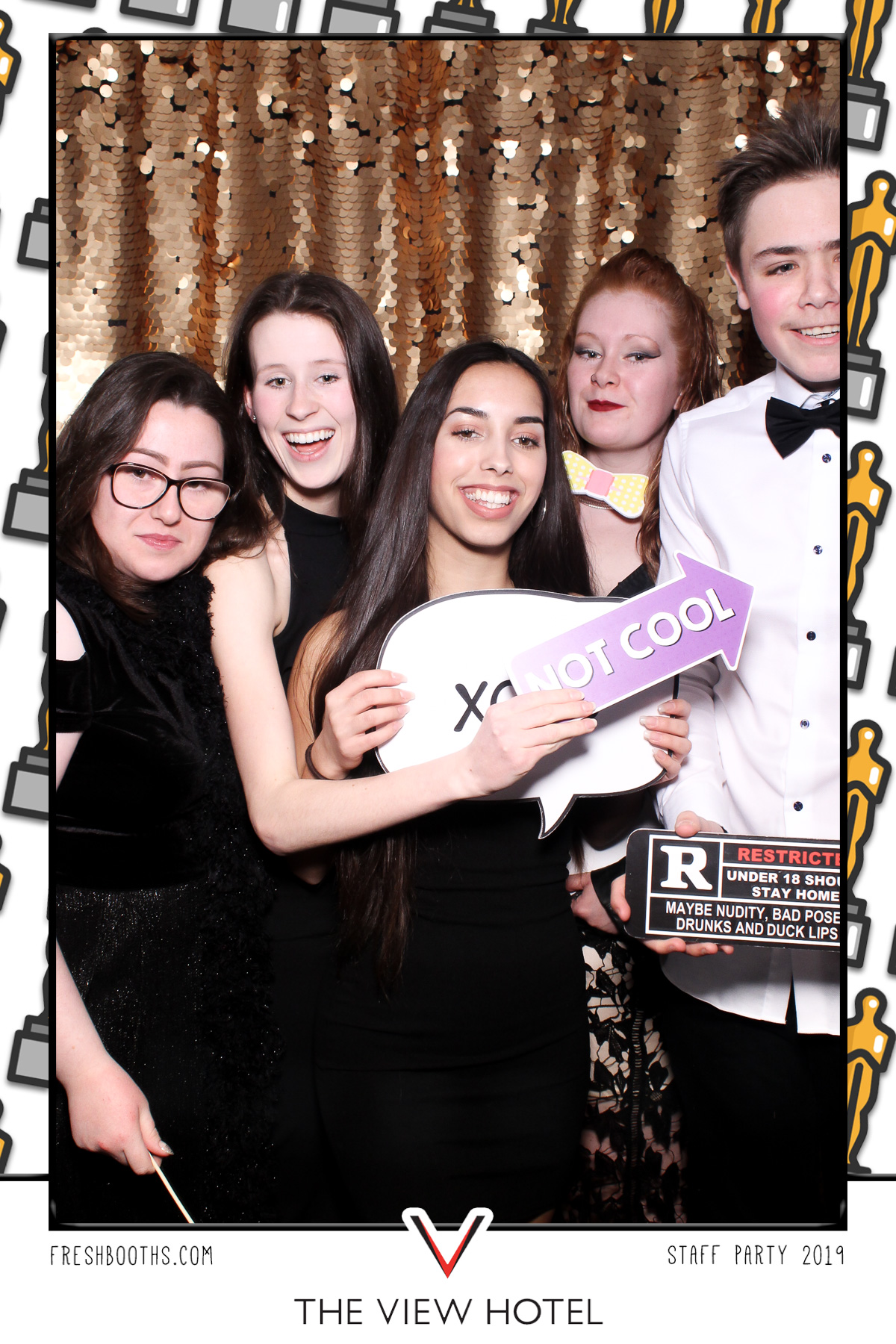 The View Hotel Staff Party 2019 - Selfie Mirror | View more photos from the event at gallery.freshbooths.com/u/FreshBooths/The-View-Hotel-Staff-Party-2019-Selfie-Mirror
