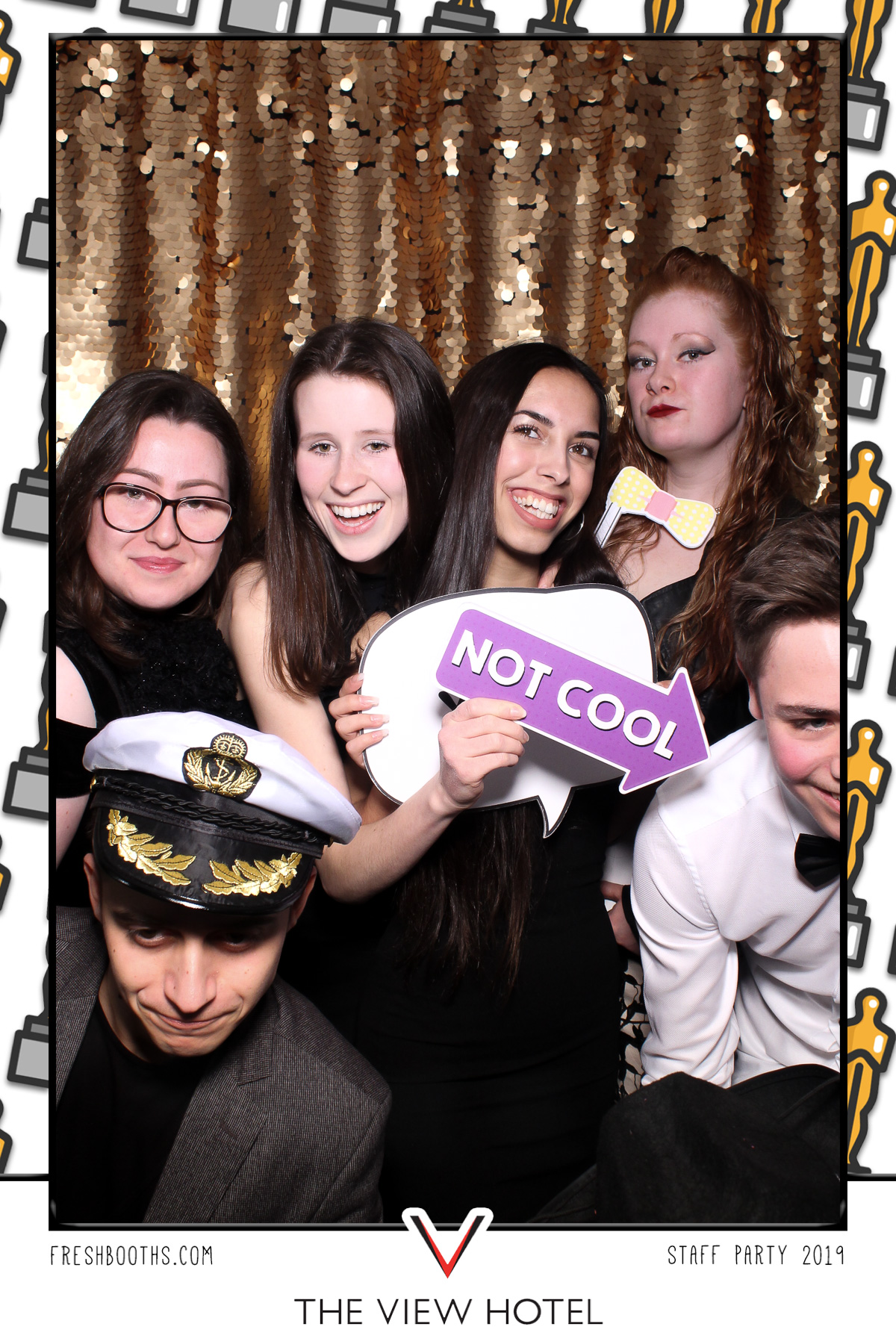 The View Hotel Staff Party 2019 - Selfie Mirror | View more photos from the event at gallery.freshbooths.com/u/FreshBooths/The-View-Hotel-Staff-Party-2019-Selfie-Mirror