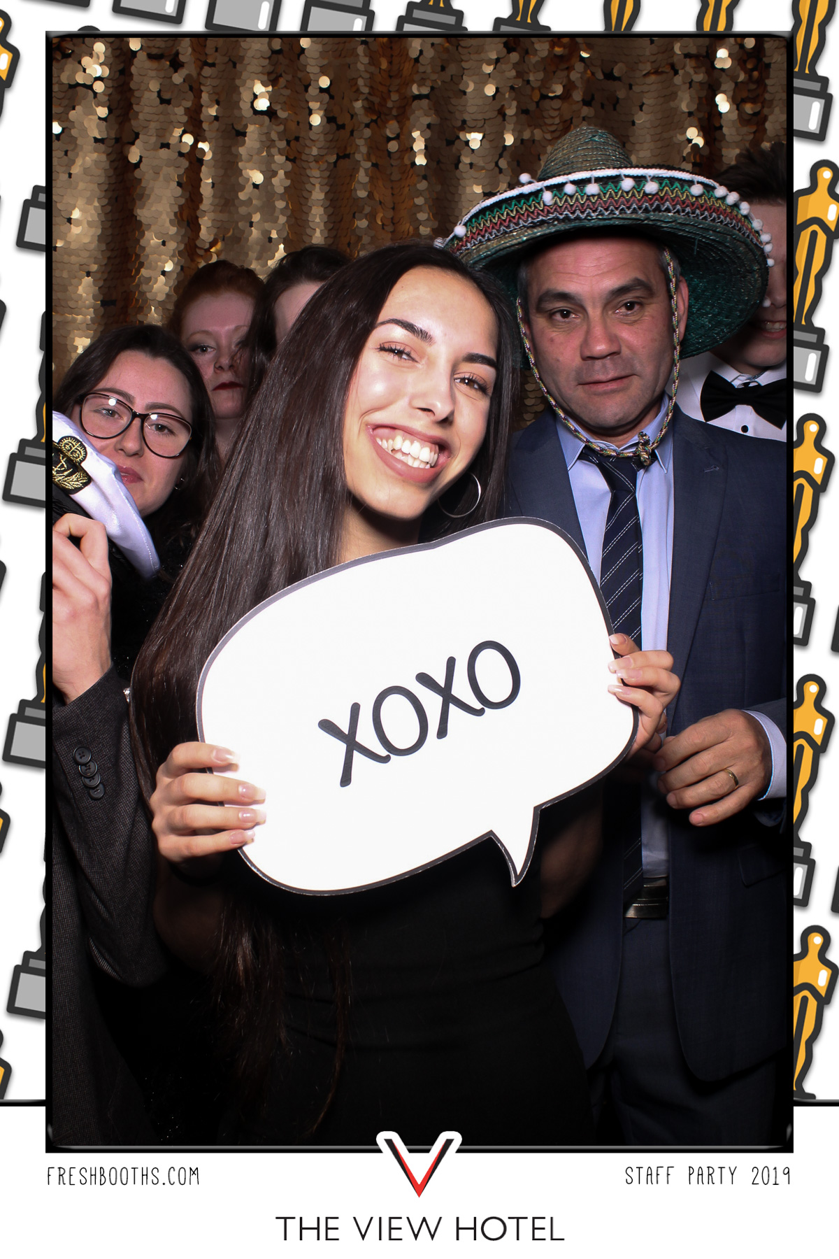 The View Hotel Staff Party 2019 - Selfie Mirror | View more photos from the event at gallery.freshbooths.com/u/FreshBooths/The-View-Hotel-Staff-Party-2019-Selfie-Mirror