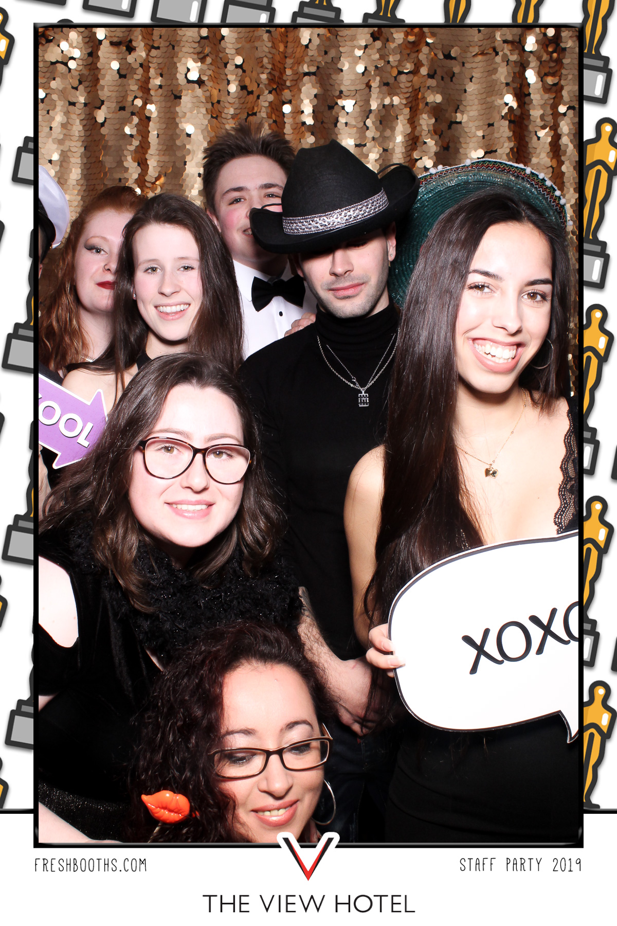 The View Hotel Staff Party 2019 - Selfie Mirror | View more photos from the event at gallery.freshbooths.com/u/FreshBooths/The-View-Hotel-Staff-Party-2019-Selfie-Mirror