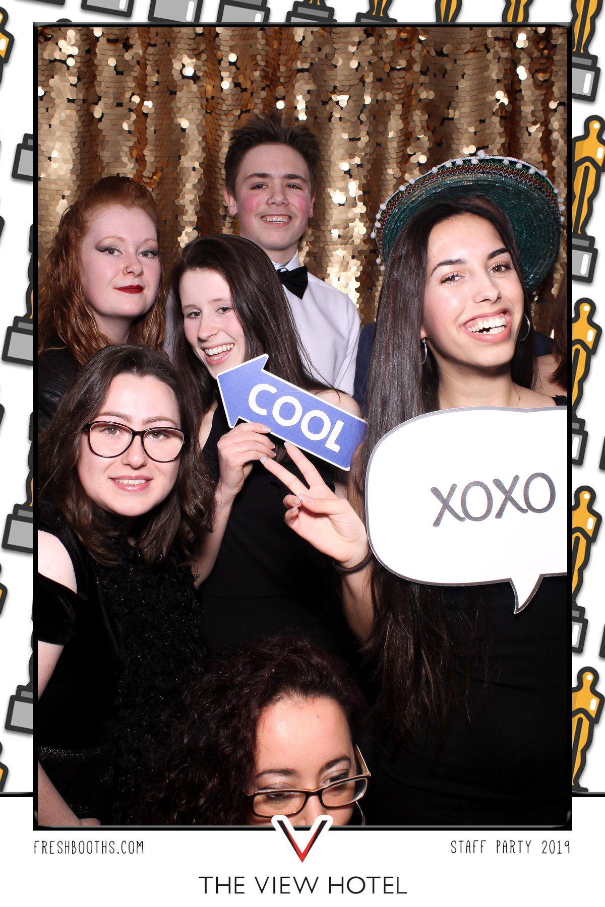 The View Hotel Staff Party 2019 - Selfie Mirror | View more photos from the event at gallery.freshbooths.com/u/FreshBooths/The-View-Hotel-Staff-Party-2019-Selfie-Mirror