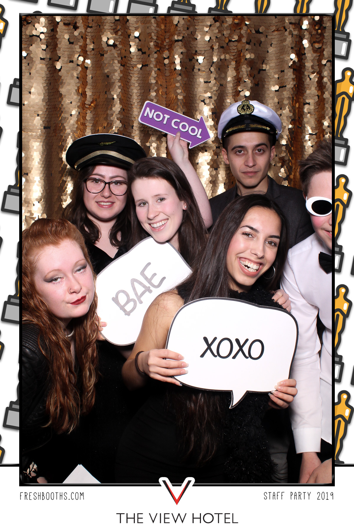 The View Hotel Staff Party 2019 - Selfie Mirror | View more photos from the event at gallery.freshbooths.com/u/FreshBooths/The-View-Hotel-Staff-Party-2019-Selfie-Mirror