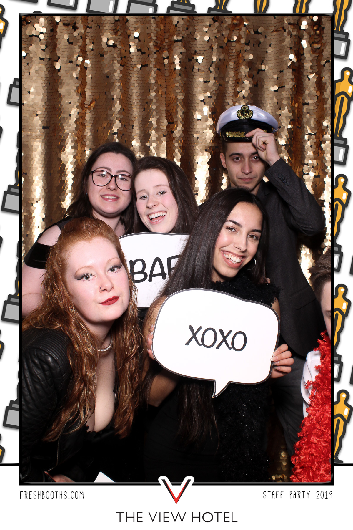 The View Hotel Staff Party 2019 - Selfie Mirror | View more photos from the event at gallery.freshbooths.com/u/FreshBooths/The-View-Hotel-Staff-Party-2019-Selfie-Mirror
