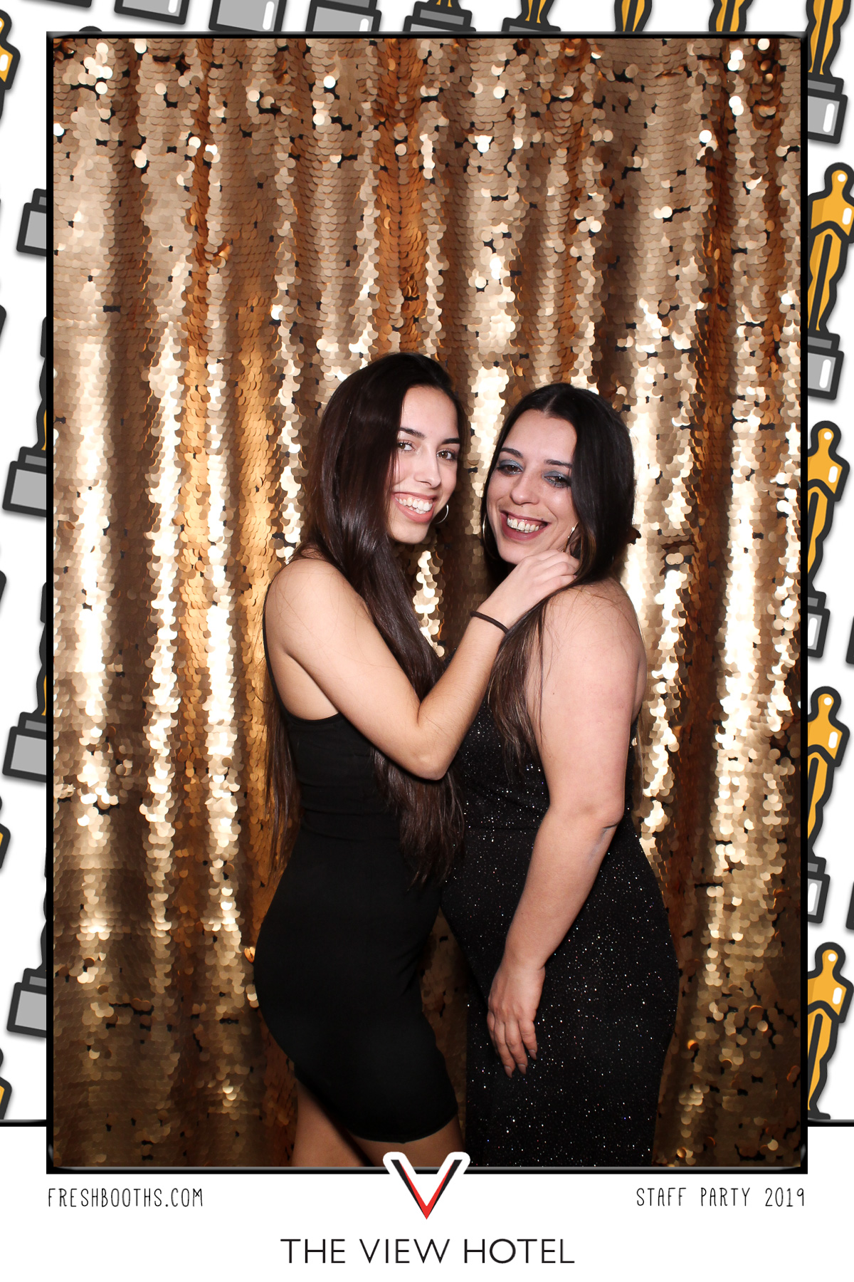 The View Hotel Staff Party 2019 - Selfie Mirror | View more photos from the event at gallery.freshbooths.com/u/FreshBooths/The-View-Hotel-Staff-Party-2019-Selfie-Mirror