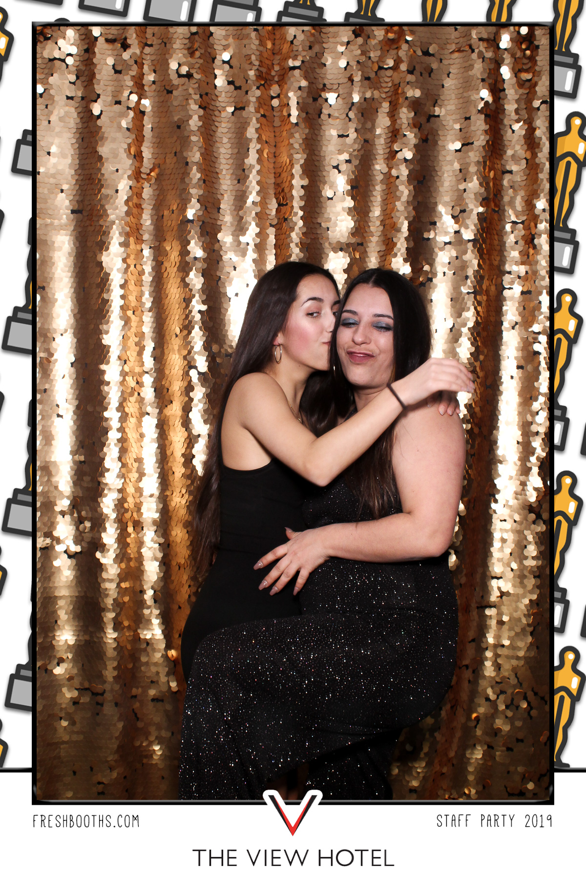 The View Hotel Staff Party 2019 - Selfie Mirror | View more photos from the event at gallery.freshbooths.com/u/FreshBooths/The-View-Hotel-Staff-Party-2019-Selfie-Mirror