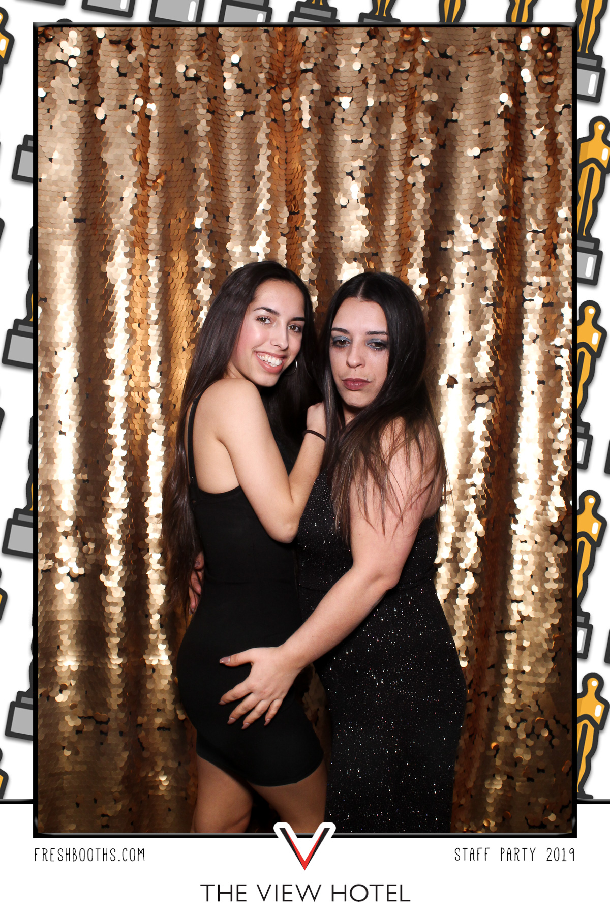 The View Hotel Staff Party 2019 - Selfie Mirror | View more photos from the event at gallery.freshbooths.com/u/FreshBooths/The-View-Hotel-Staff-Party-2019-Selfie-Mirror