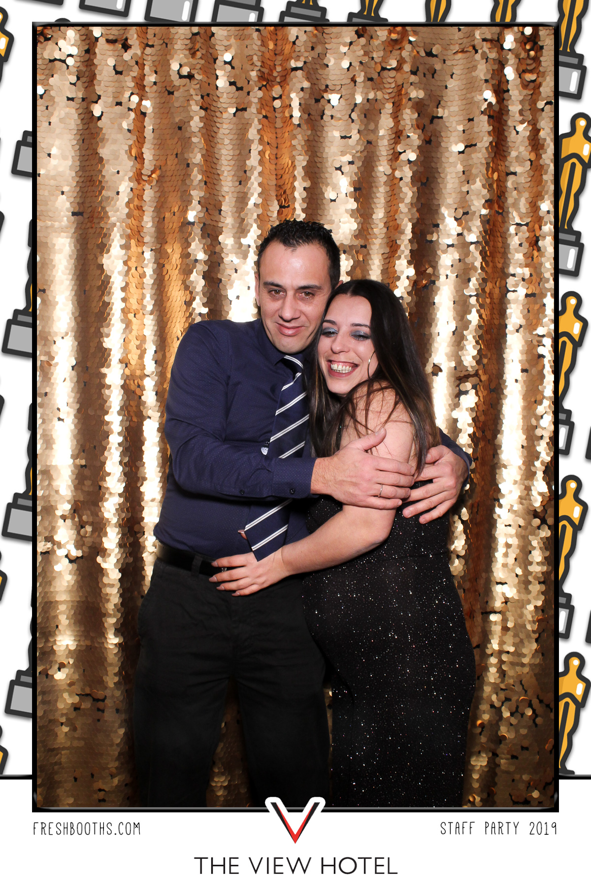 The View Hotel Staff Party 2019 - Selfie Mirror | View more photos from the event at gallery.freshbooths.com/u/FreshBooths/The-View-Hotel-Staff-Party-2019-Selfie-Mirror