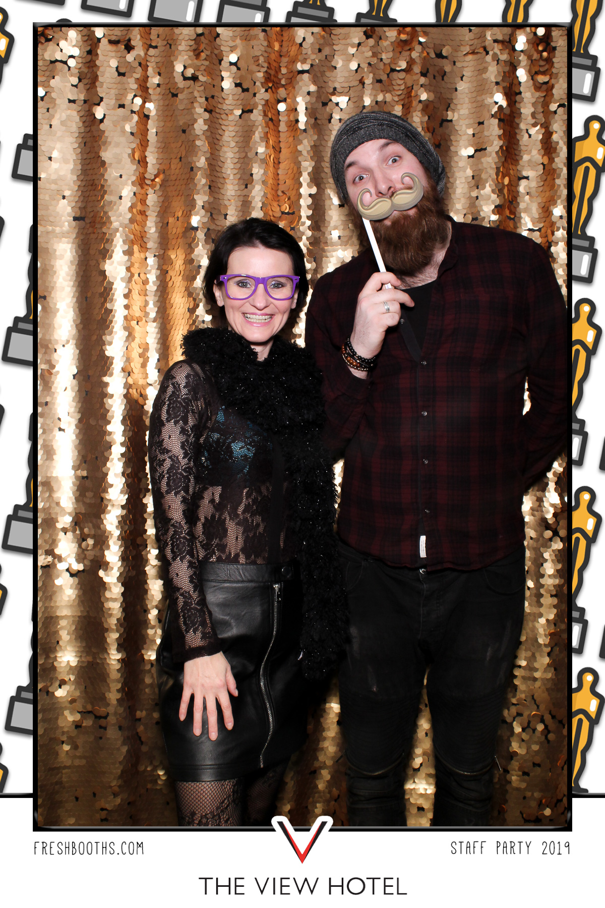 The View Hotel Staff Party 2019 - Selfie Mirror | View more photos from the event at gallery.freshbooths.com/u/FreshBooths/The-View-Hotel-Staff-Party-2019-Selfie-Mirror