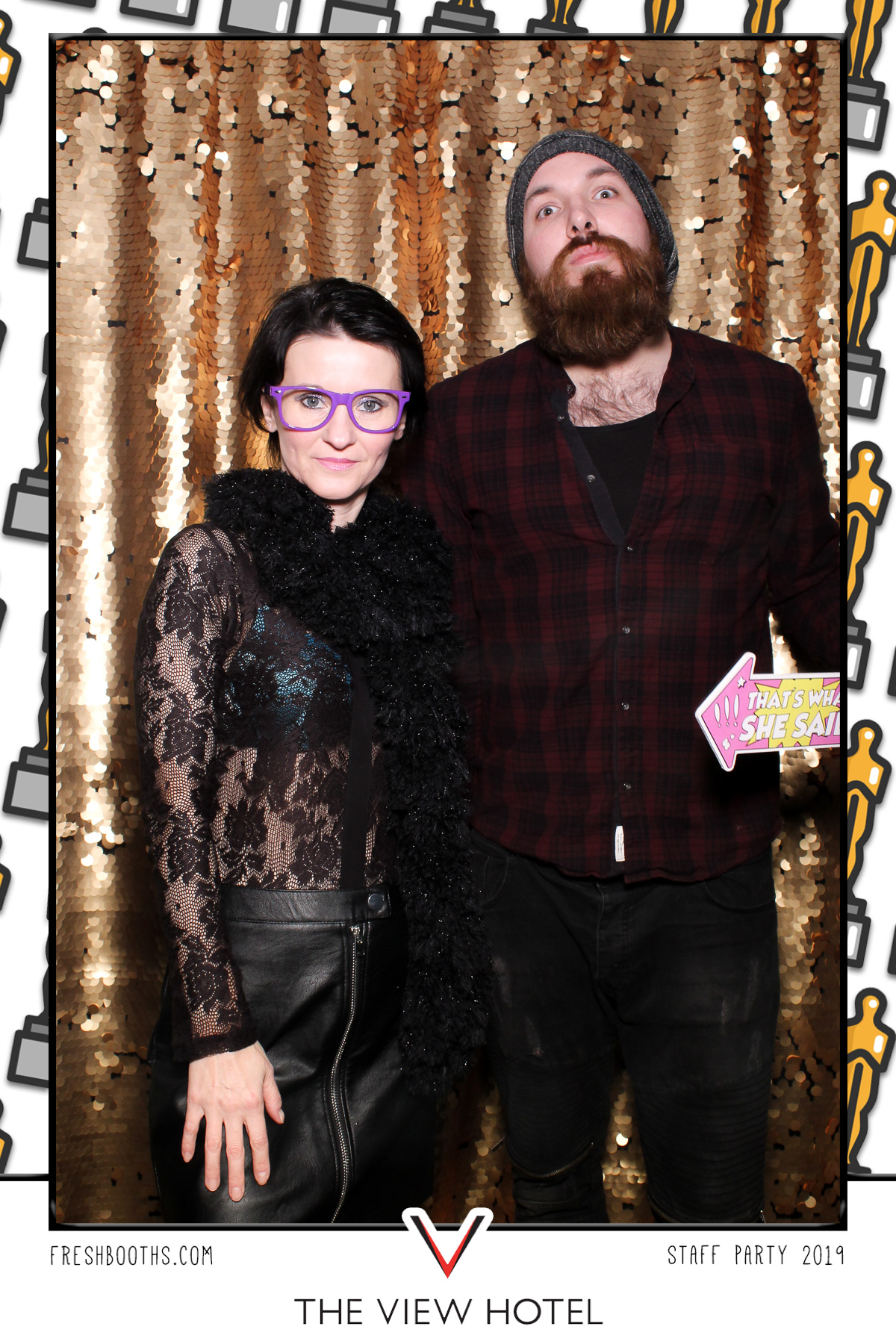 The View Hotel Staff Party 2019 - Selfie Mirror | View more photos from the event at gallery.freshbooths.com/u/FreshBooths/The-View-Hotel-Staff-Party-2019-Selfie-Mirror