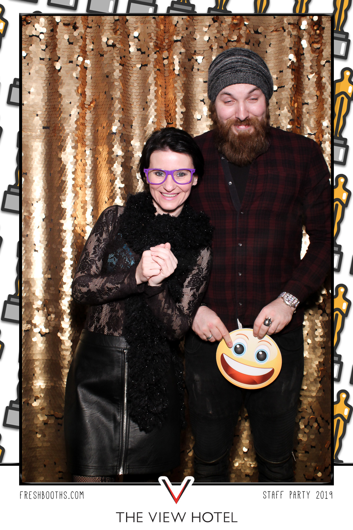 The View Hotel Staff Party 2019 - Selfie Mirror | View more photos from the event at gallery.freshbooths.com/u/FreshBooths/The-View-Hotel-Staff-Party-2019-Selfie-Mirror
