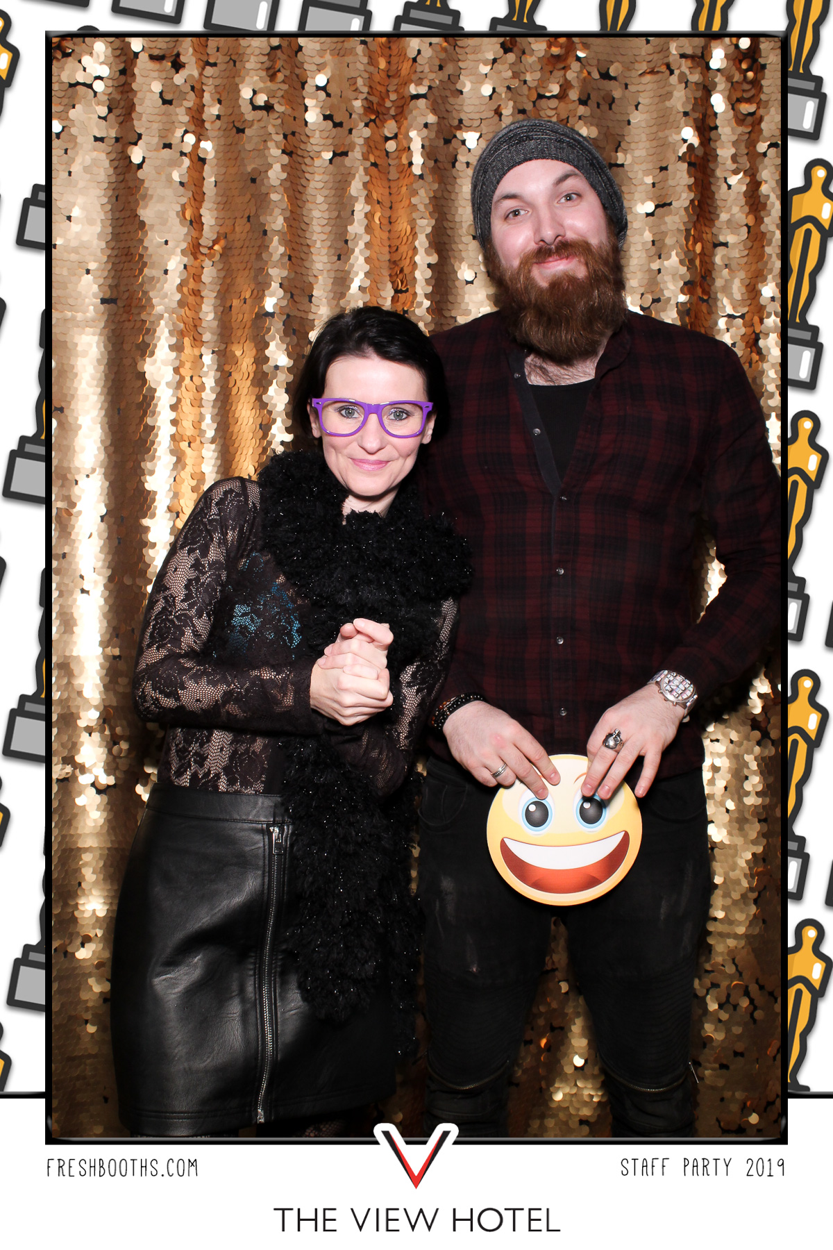 The View Hotel Staff Party 2019 - Selfie Mirror | View more photos from the event at gallery.freshbooths.com/u/FreshBooths/The-View-Hotel-Staff-Party-2019-Selfie-Mirror