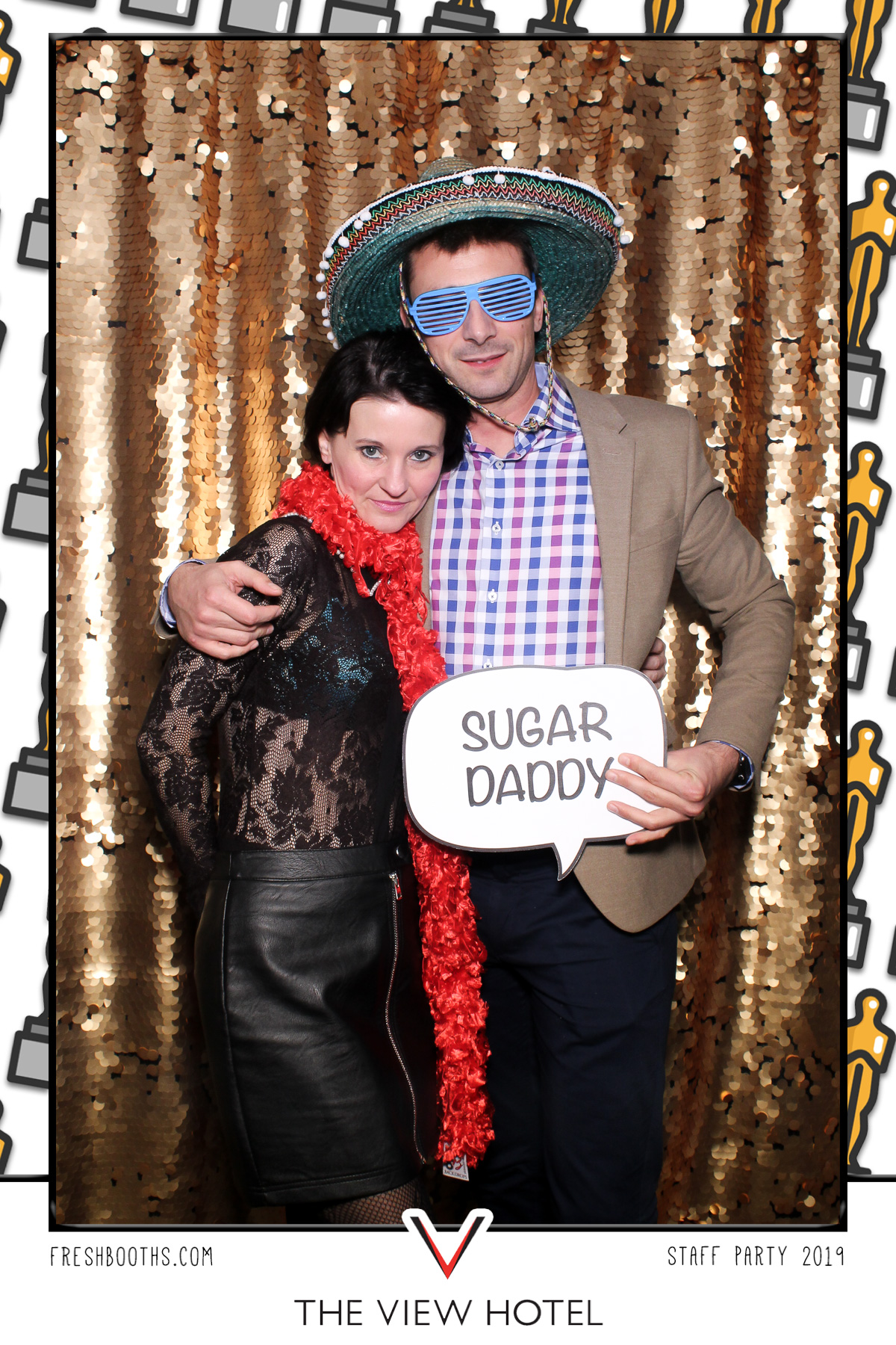 The View Hotel Staff Party 2019 - Selfie Mirror | View more photos from the event at gallery.freshbooths.com/u/FreshBooths/The-View-Hotel-Staff-Party-2019-Selfie-Mirror