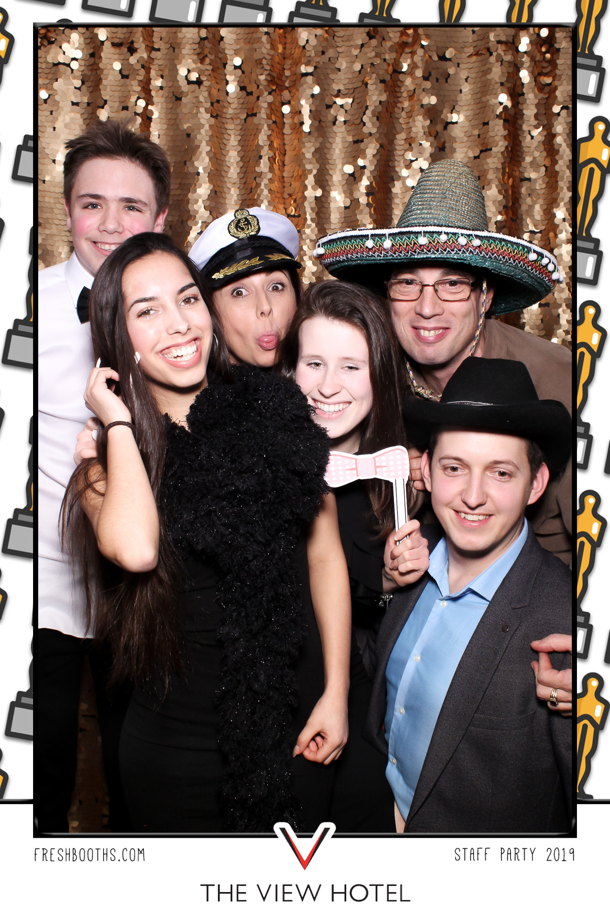 The View Hotel Staff Party 2019 - Selfie Mirror | View more photos from the event at gallery.freshbooths.com/u/FreshBooths/The-View-Hotel-Staff-Party-2019-Selfie-Mirror