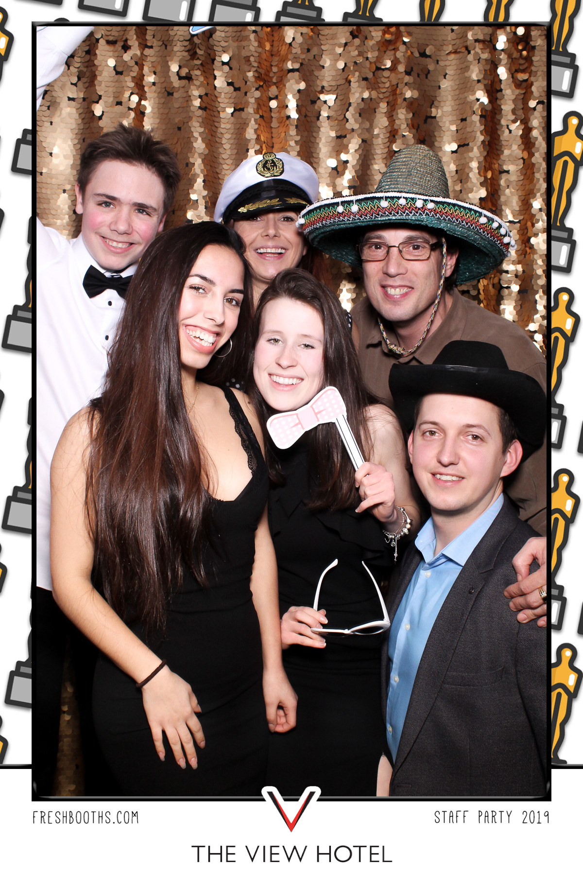 The View Hotel Staff Party 2019 - Selfie Mirror | View more photos from the event at gallery.freshbooths.com/u/FreshBooths/The-View-Hotel-Staff-Party-2019-Selfie-Mirror