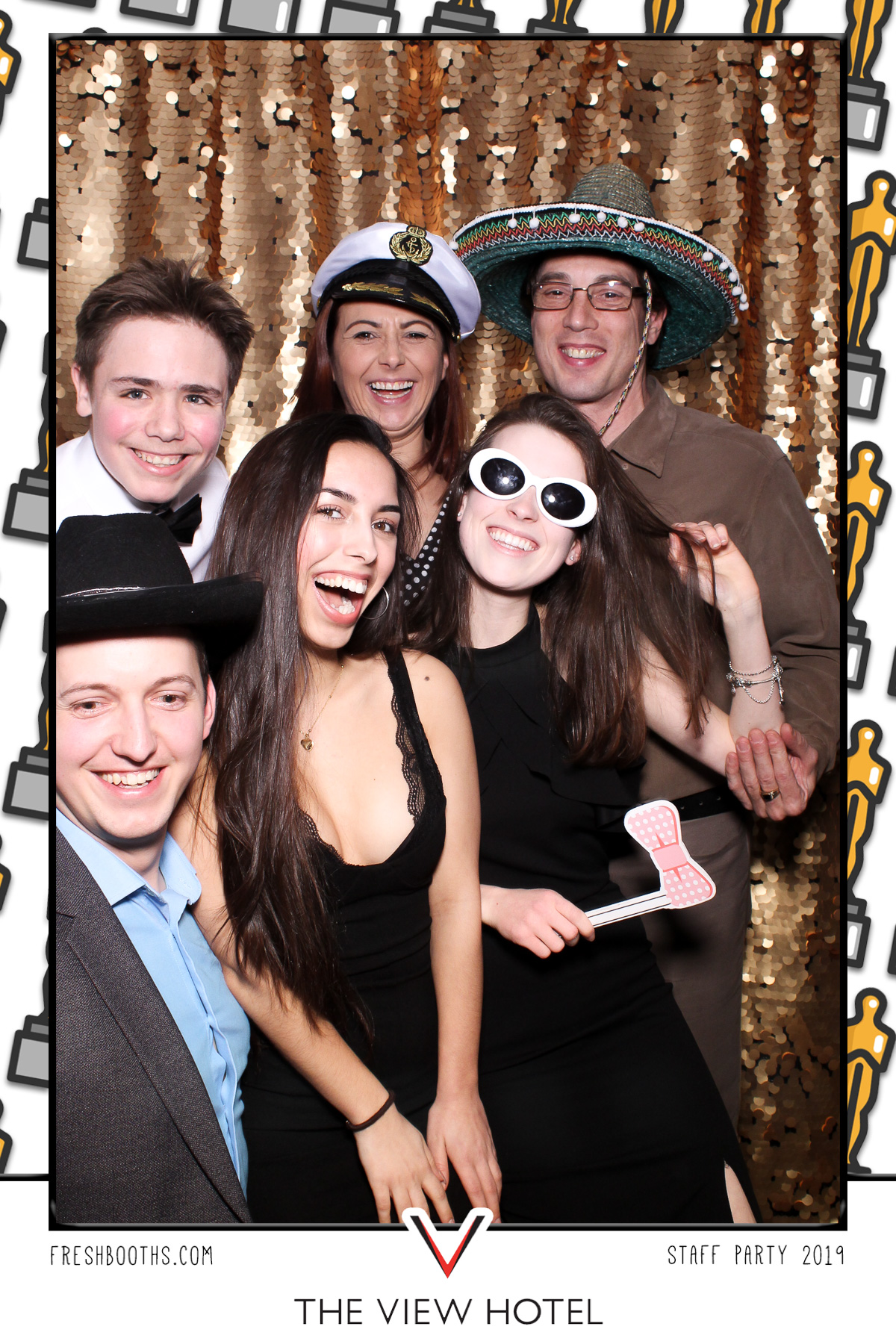The View Hotel Staff Party 2019 - Selfie Mirror | View more photos from the event at gallery.freshbooths.com/u/FreshBooths/The-View-Hotel-Staff-Party-2019-Selfie-Mirror