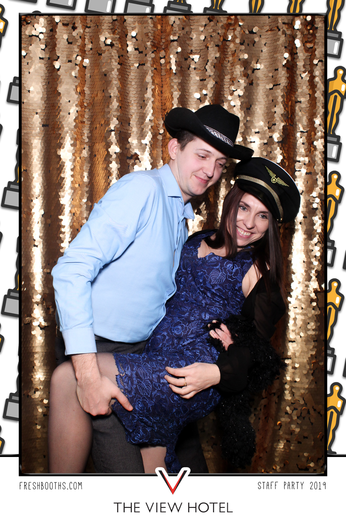 The View Hotel Staff Party 2019 - Selfie Mirror | View more photos from the event at gallery.freshbooths.com/u/FreshBooths/The-View-Hotel-Staff-Party-2019-Selfie-Mirror