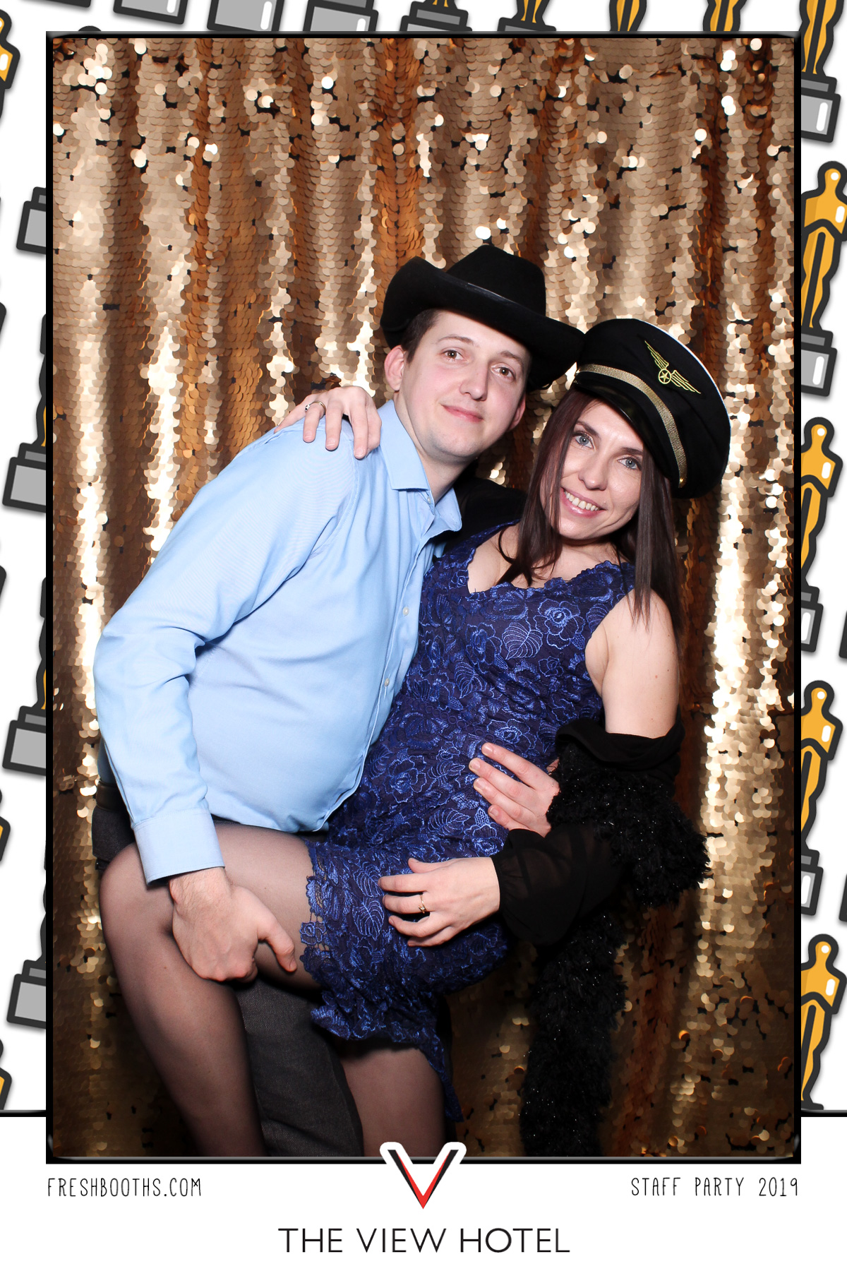 The View Hotel Staff Party 2019 - Selfie Mirror | View more photos from the event at gallery.freshbooths.com/u/FreshBooths/The-View-Hotel-Staff-Party-2019-Selfie-Mirror