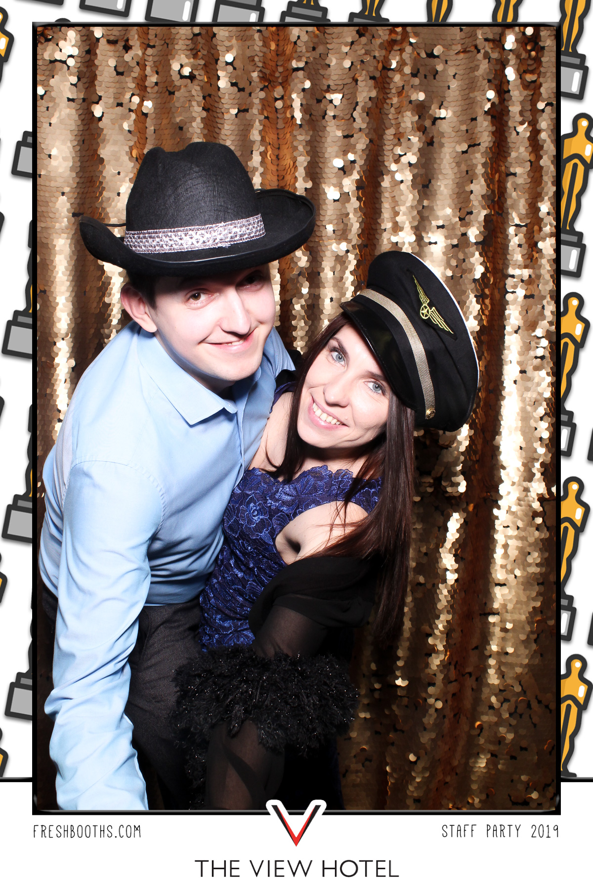 The View Hotel Staff Party 2019 - Selfie Mirror | View more photos from the event at gallery.freshbooths.com/u/FreshBooths/The-View-Hotel-Staff-Party-2019-Selfie-Mirror