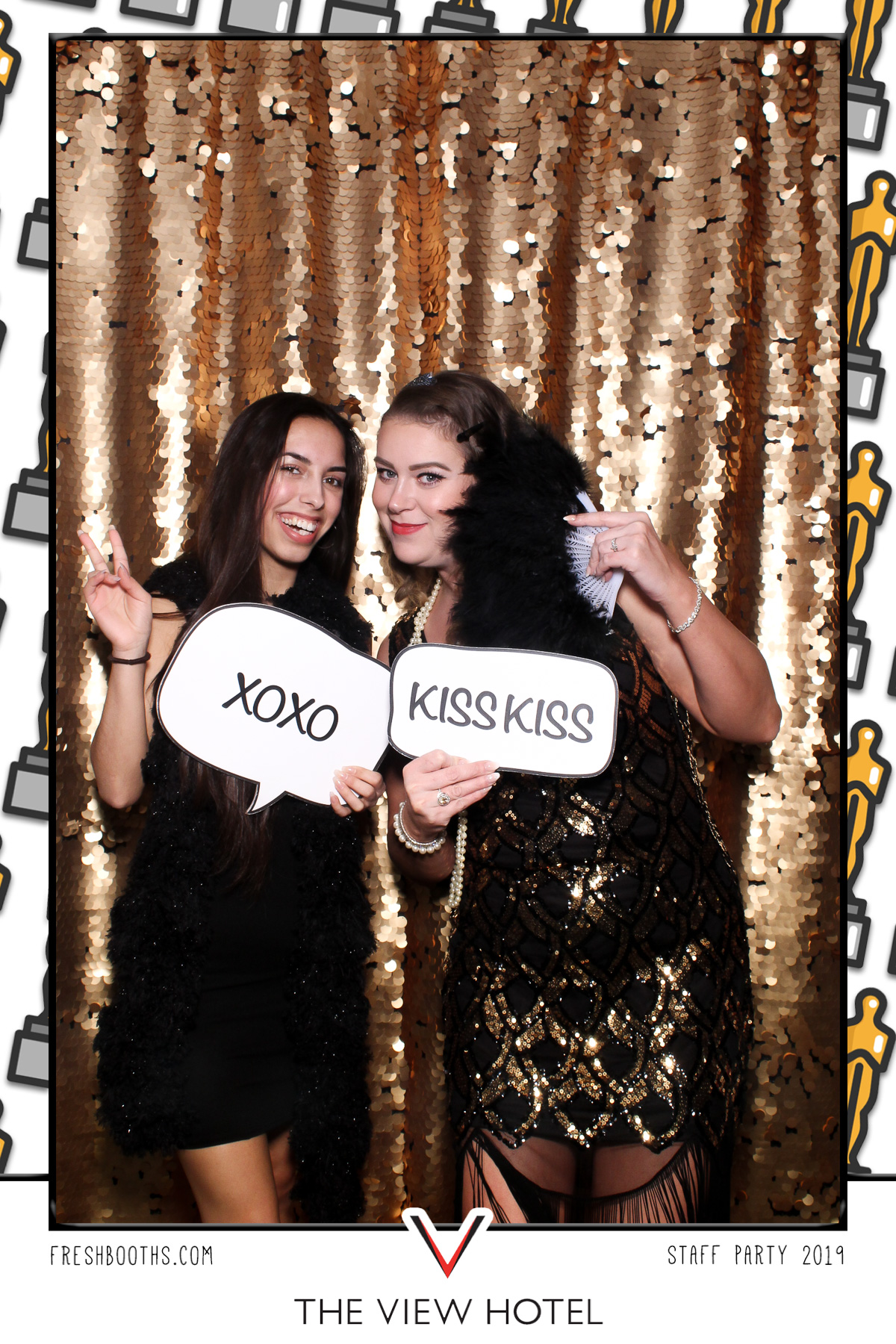 The View Hotel Staff Party 2019 - Selfie Mirror | View more photos from the event at gallery.freshbooths.com/u/FreshBooths/The-View-Hotel-Staff-Party-2019-Selfie-Mirror