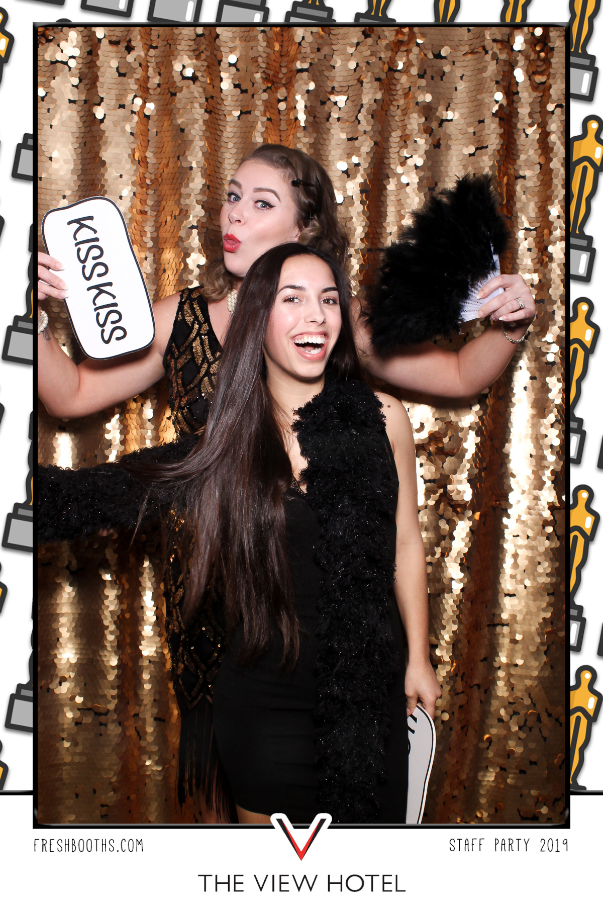 The View Hotel Staff Party 2019 - Selfie Mirror | View more photos from the event at gallery.freshbooths.com/u/FreshBooths/The-View-Hotel-Staff-Party-2019-Selfie-Mirror