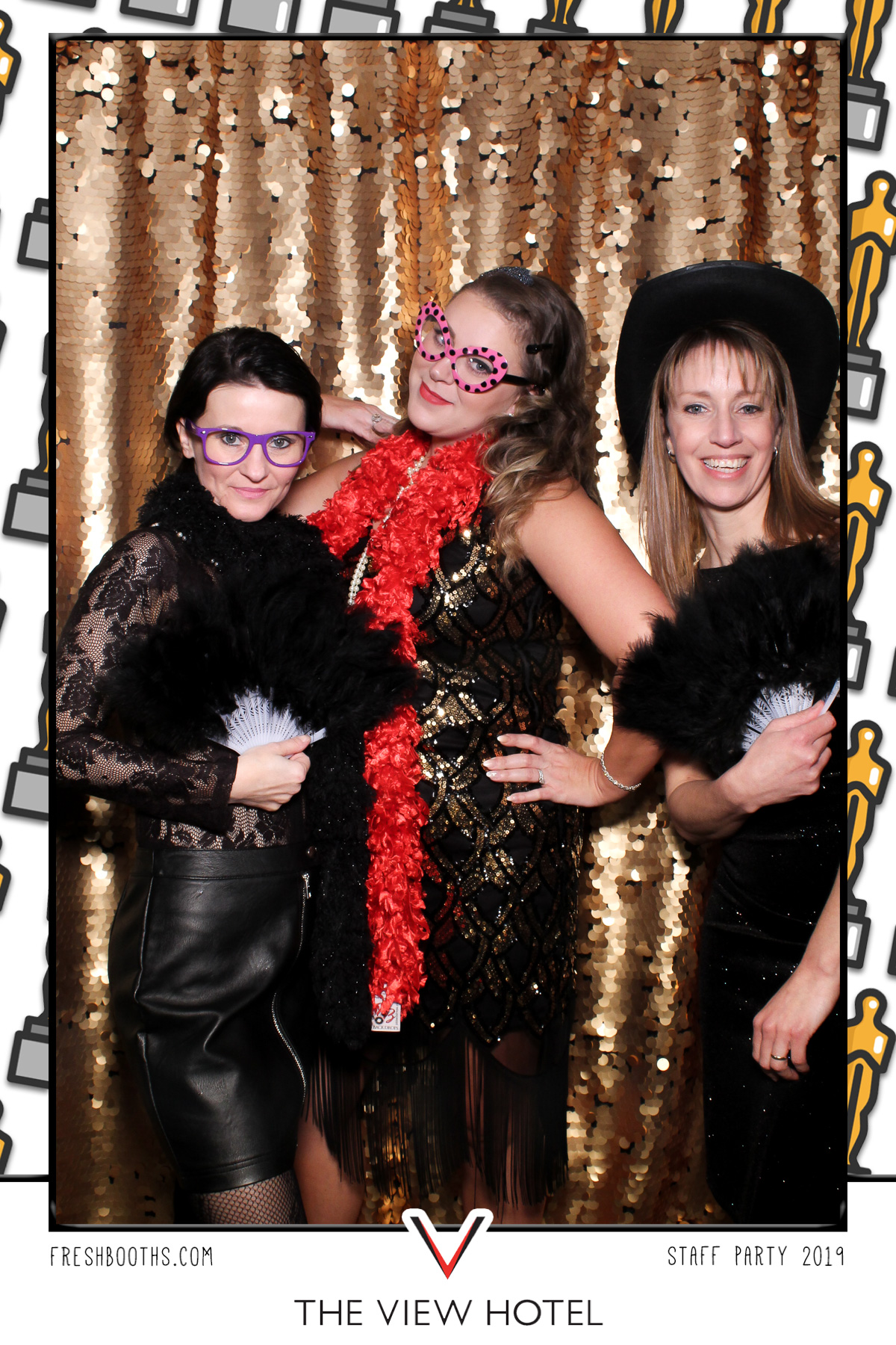 The View Hotel Staff Party 2019 - Selfie Mirror | View more photos from the event at gallery.freshbooths.com/u/FreshBooths/The-View-Hotel-Staff-Party-2019-Selfie-Mirror