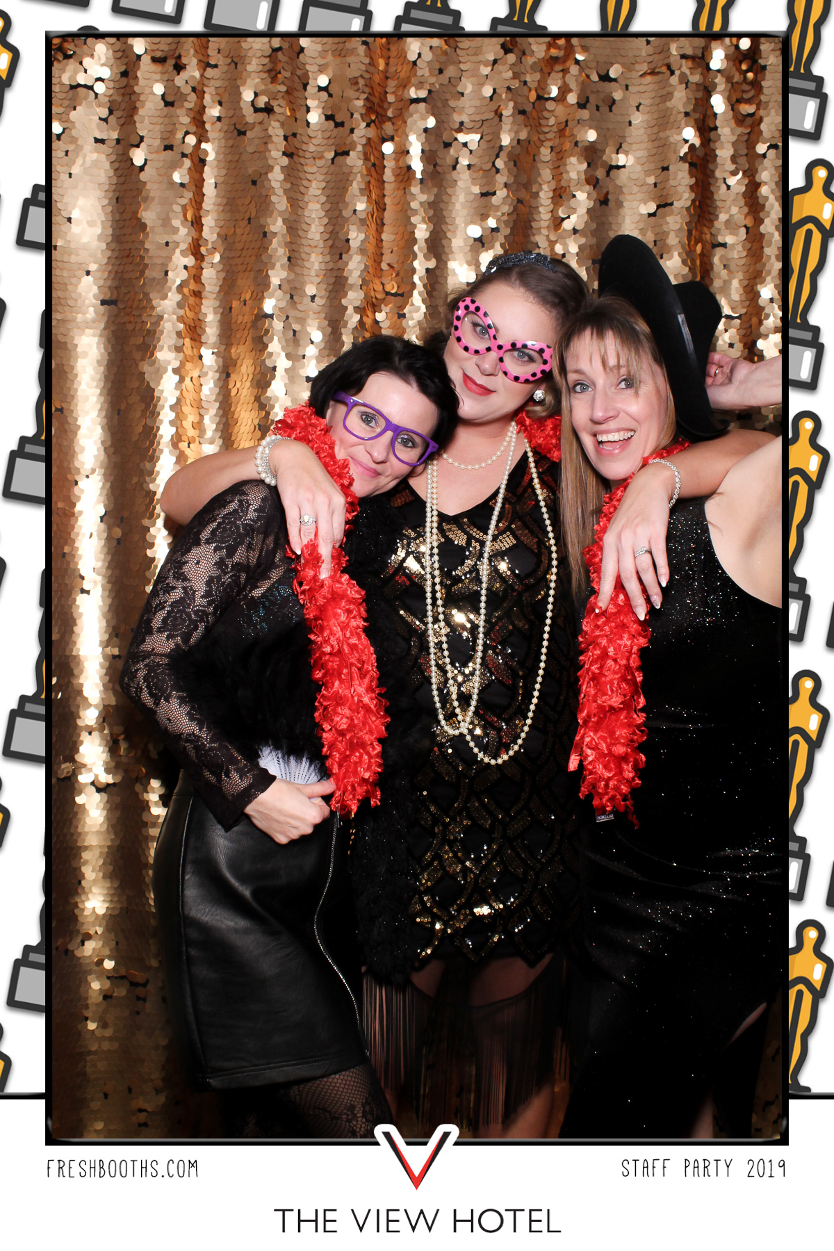 The View Hotel Staff Party 2019 - Selfie Mirror | View more photos from the event at gallery.freshbooths.com/u/FreshBooths/The-View-Hotel-Staff-Party-2019-Selfie-Mirror