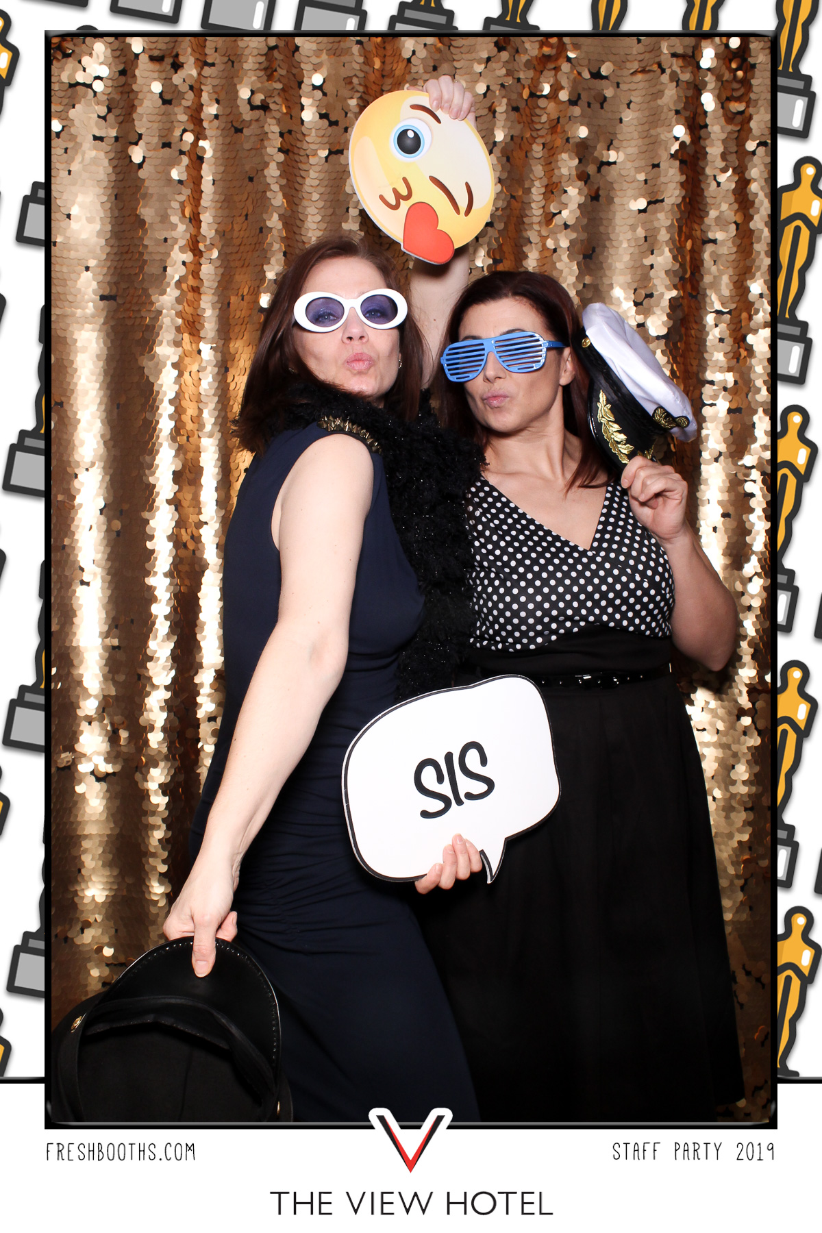 The View Hotel Staff Party 2019 - Selfie Mirror | View more photos from the event at gallery.freshbooths.com/u/FreshBooths/The-View-Hotel-Staff-Party-2019-Selfie-Mirror