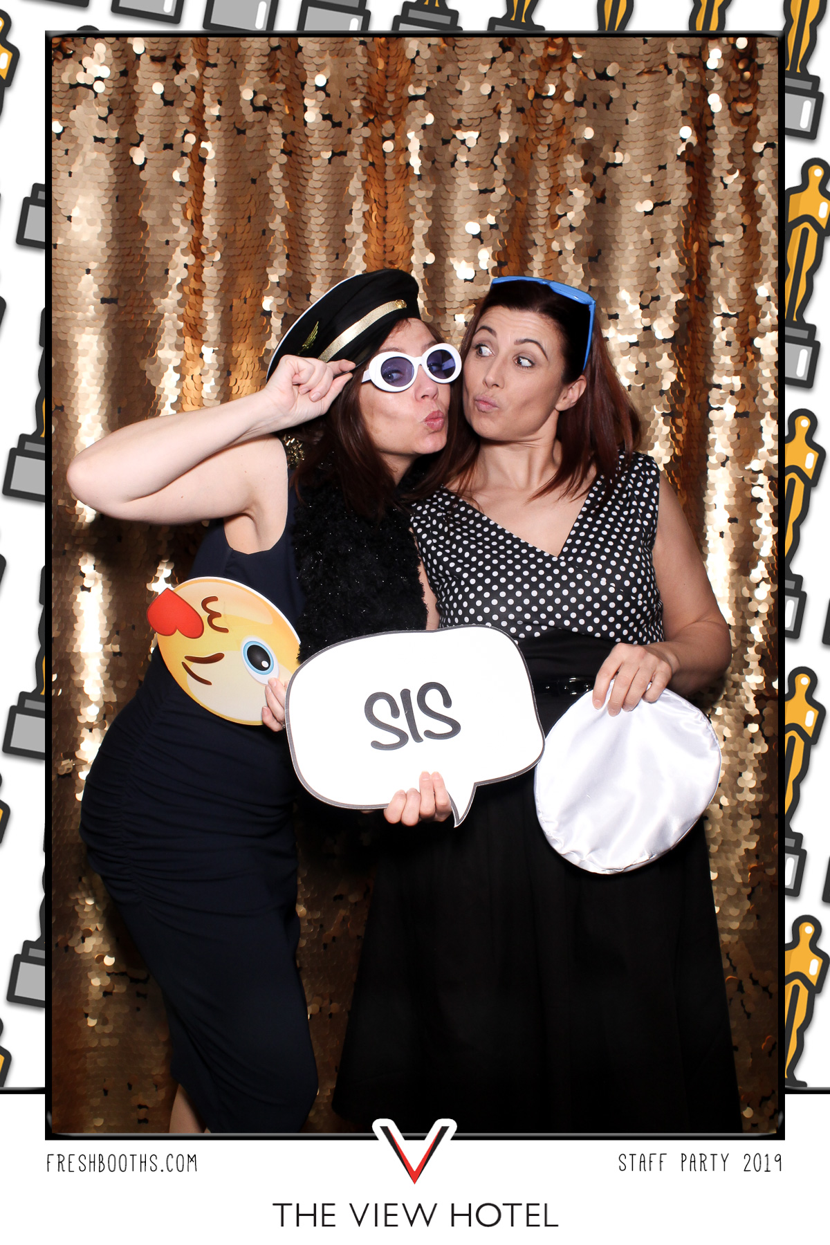 The View Hotel Staff Party 2019 - Selfie Mirror | View more photos from the event at gallery.freshbooths.com/u/FreshBooths/The-View-Hotel-Staff-Party-2019-Selfie-Mirror
