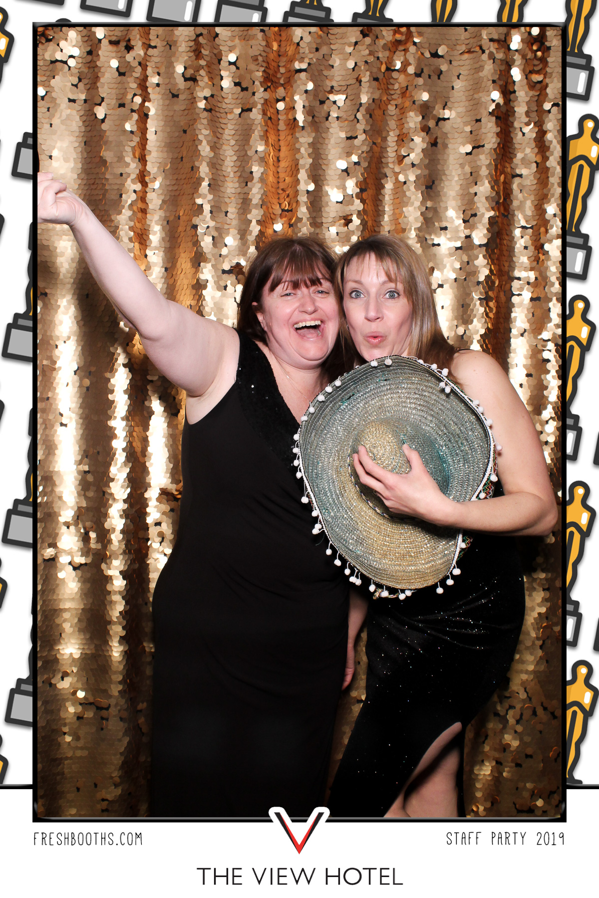 The View Hotel Staff Party 2019 - Selfie Mirror | View more photos from the event at gallery.freshbooths.com/u/FreshBooths/The-View-Hotel-Staff-Party-2019-Selfie-Mirror