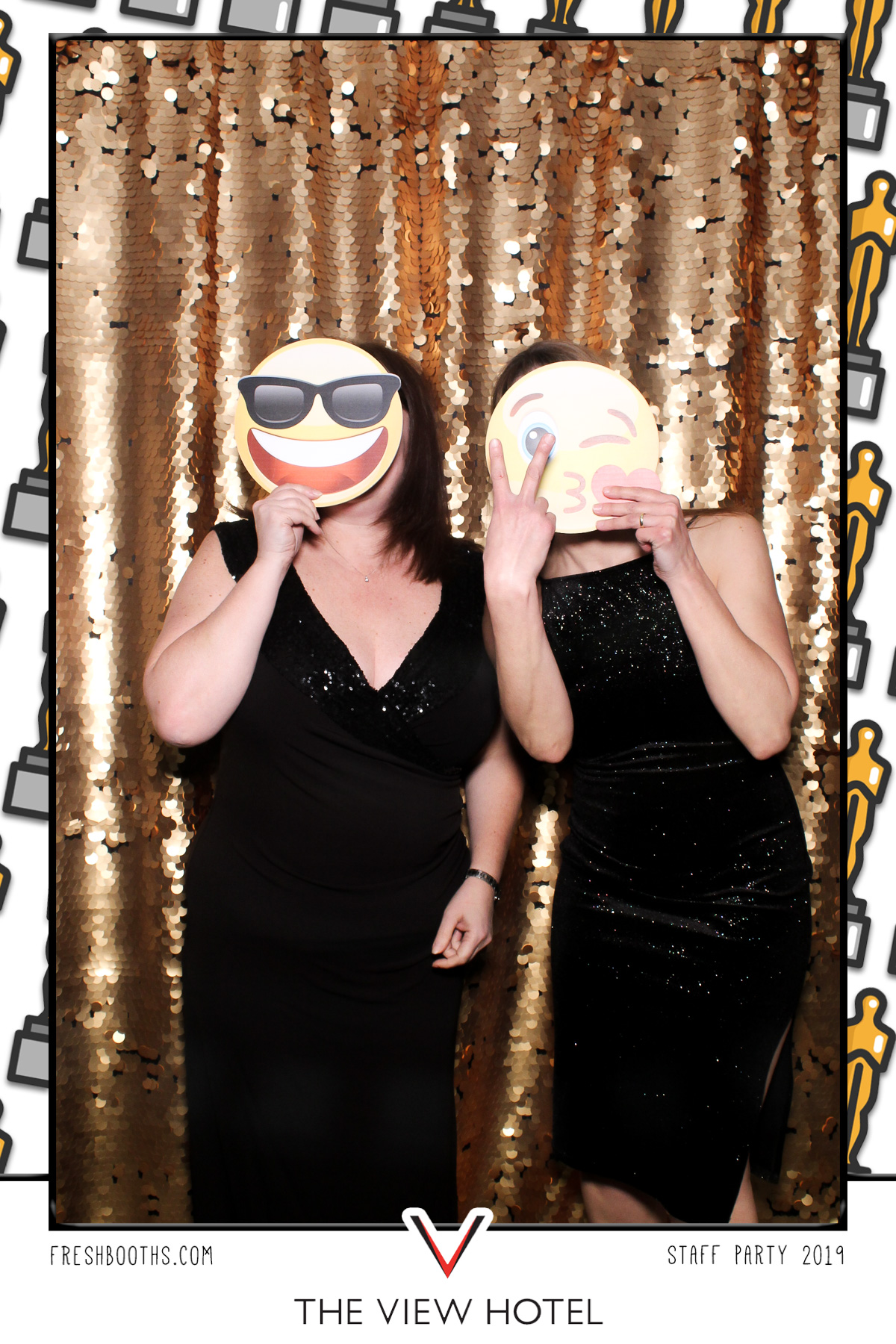 The View Hotel Staff Party 2019 - Selfie Mirror | View more photos from the event at gallery.freshbooths.com/u/FreshBooths/The-View-Hotel-Staff-Party-2019-Selfie-Mirror